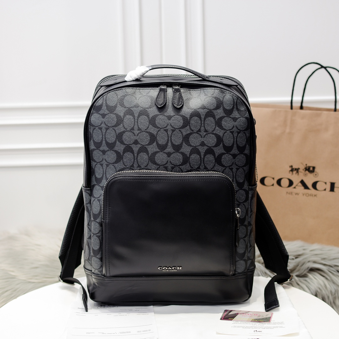Cheap Coach AAA Backpack Bags in 210392, $175 USD- [IB210392] - Replica Coach AAA Backpack Bags