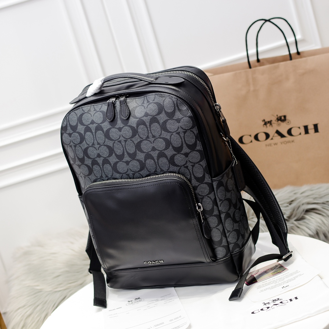 Cheap Coach AAA Backpack Bags in 210392, $175 USD- [IB210392] - Replica Coach AAA Backpack Bags