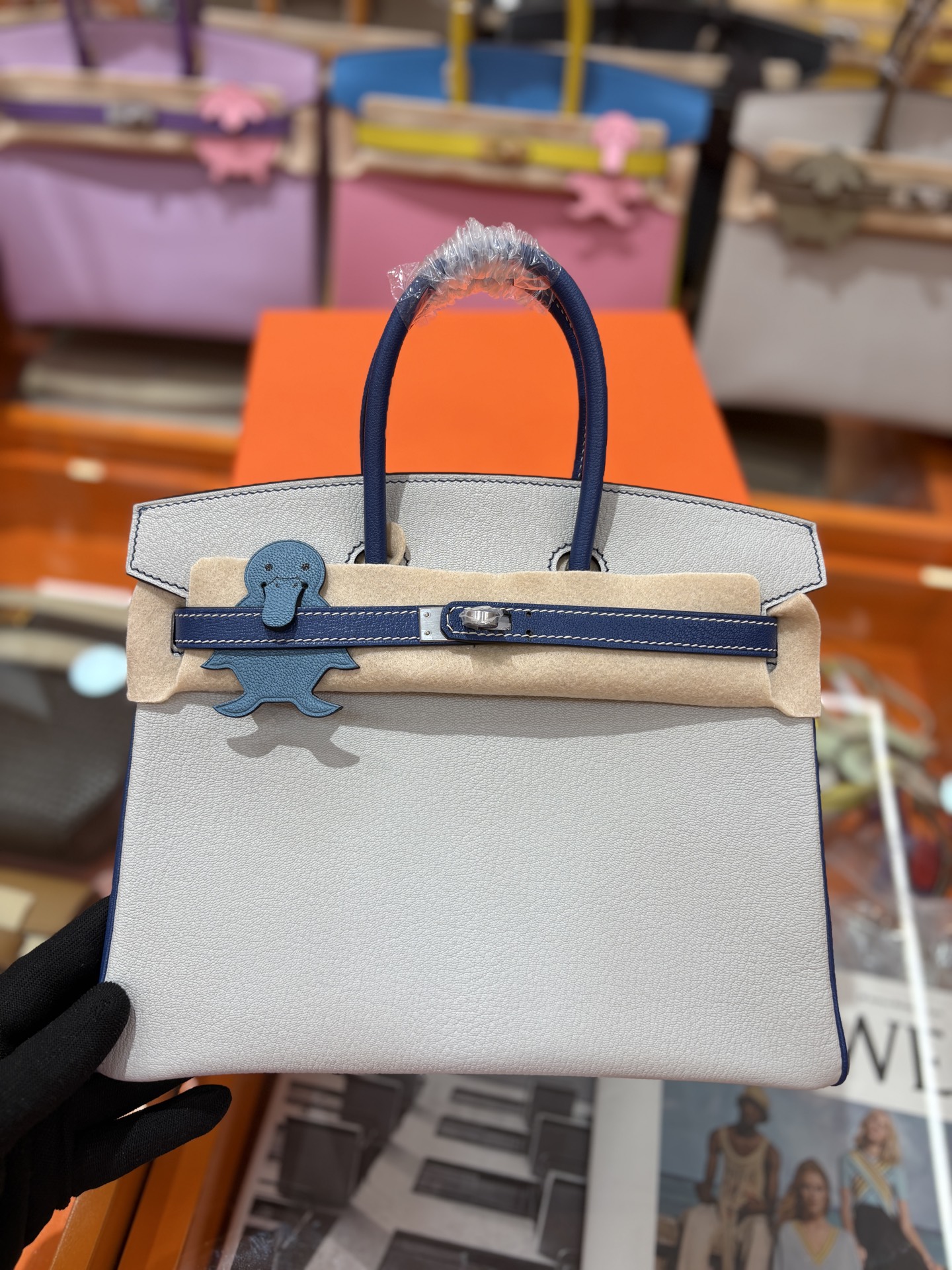 Cheap Hermes  AAA Quality Handbags in 210645, $135 USD- [IB210645] - Replica Hermes  AAA Quality Handbags