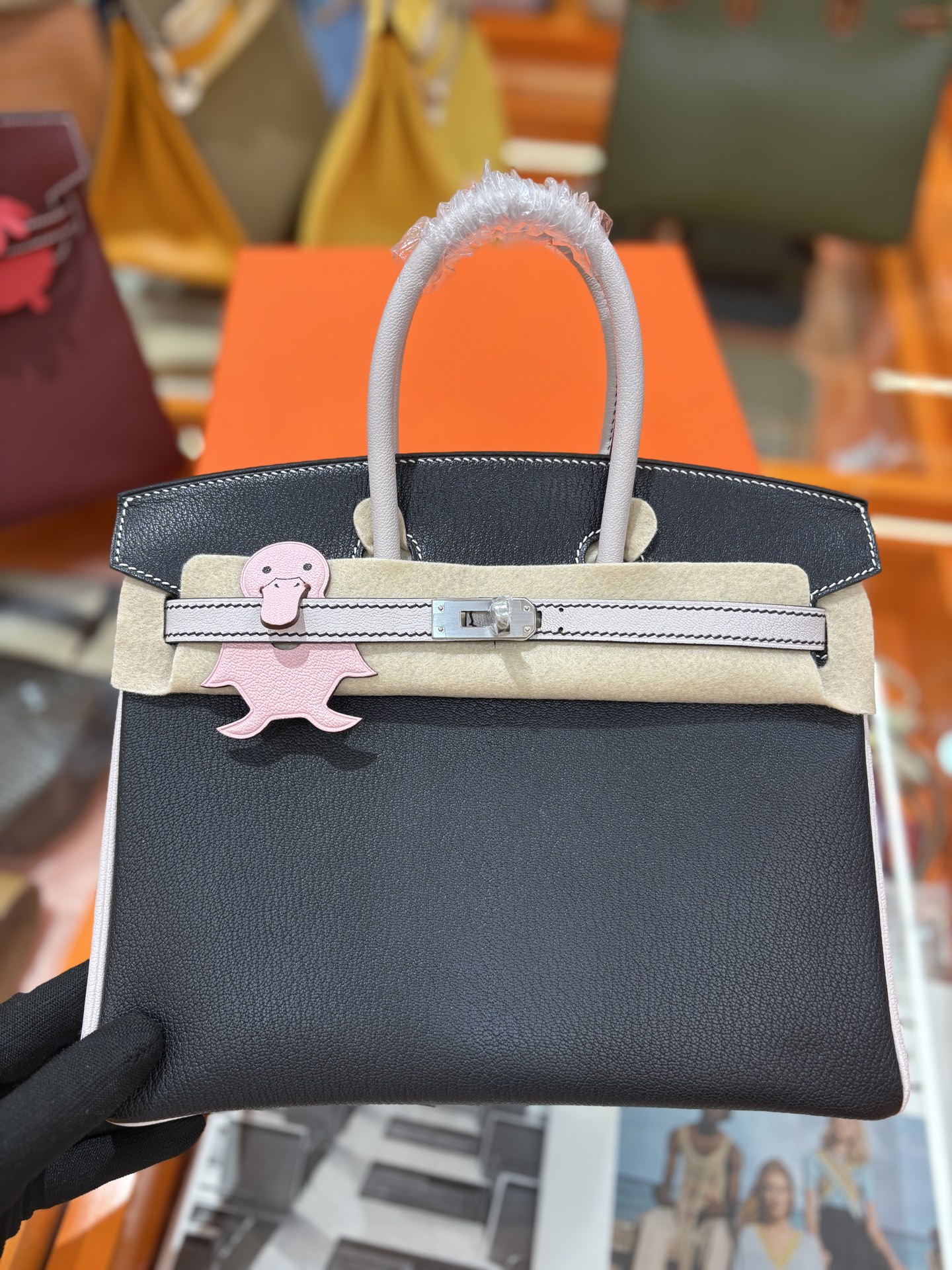 Cheap Hermes  AAA Quality Handbags in 210664, $135 USD- [IB210664] - Replica Hermes  AAA Quality Handbags