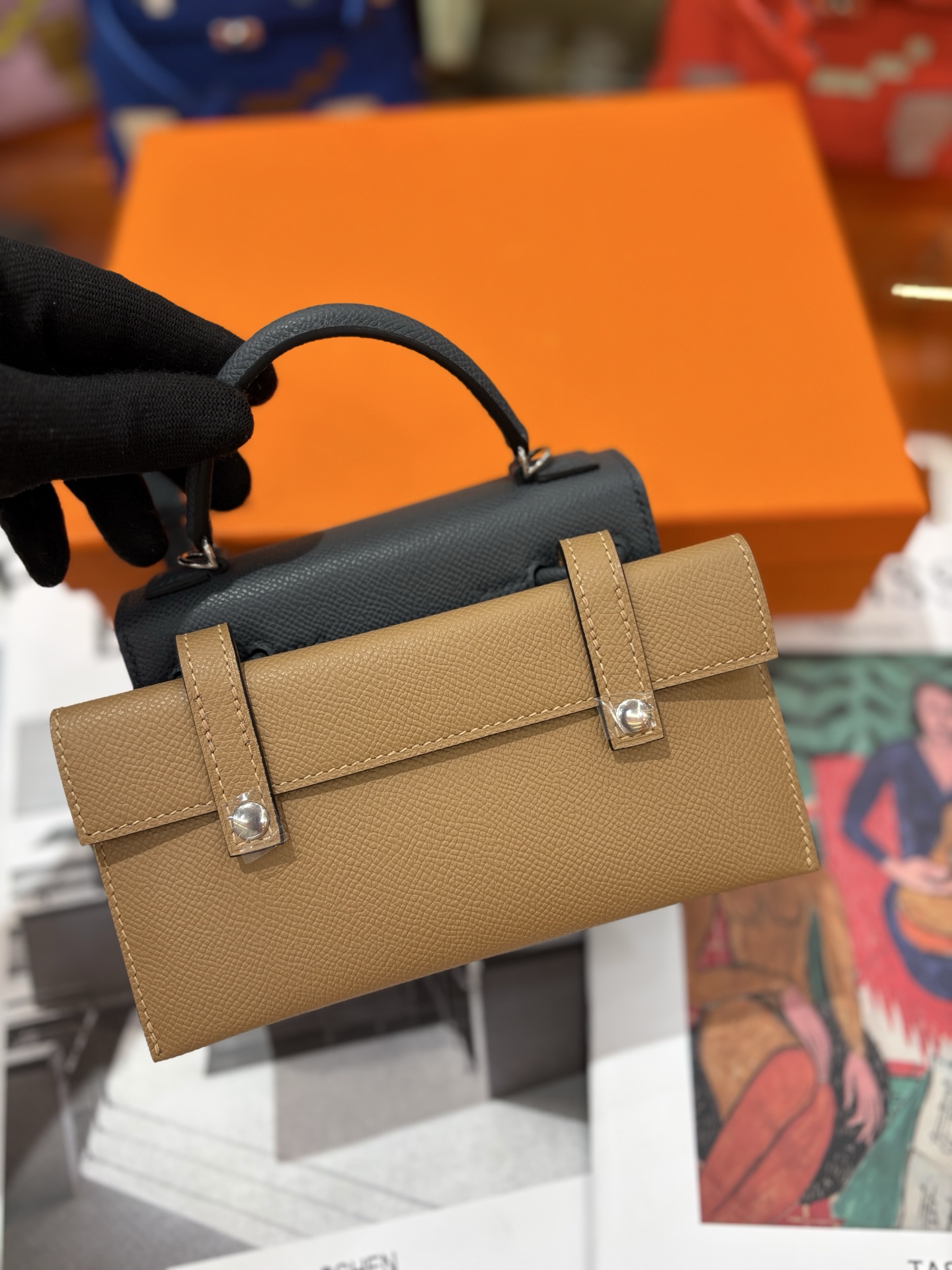 Cheap Hermes  AAA Quality Handbags in 210709, $135 USD- [IB210709] - Replica Hermes  AAA Quality Handbags