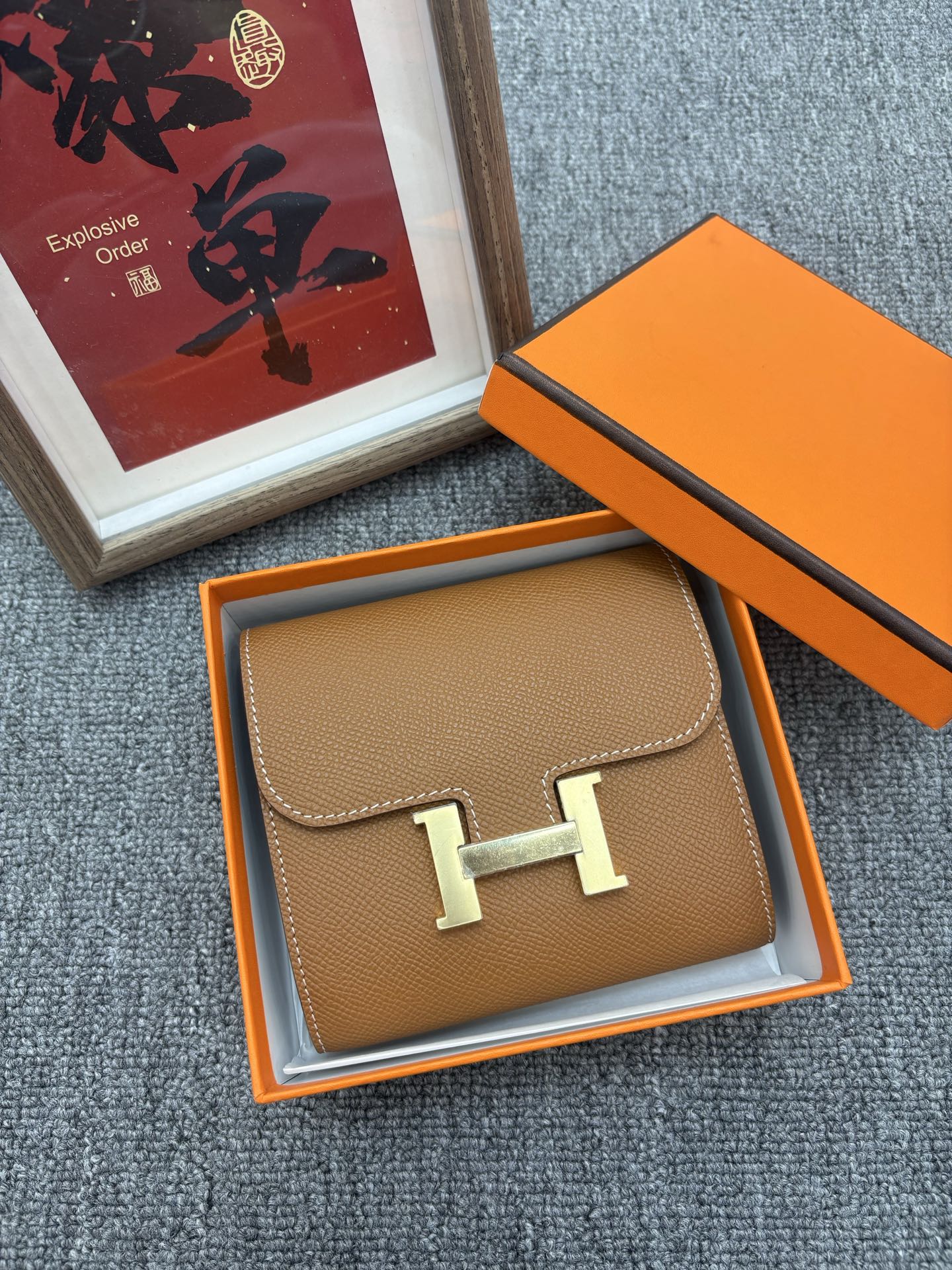 Cheap Hermes AAA quality Wallets in 210733, $45 USD- [IB210733] - Replica Hermes AAA quality Wallets