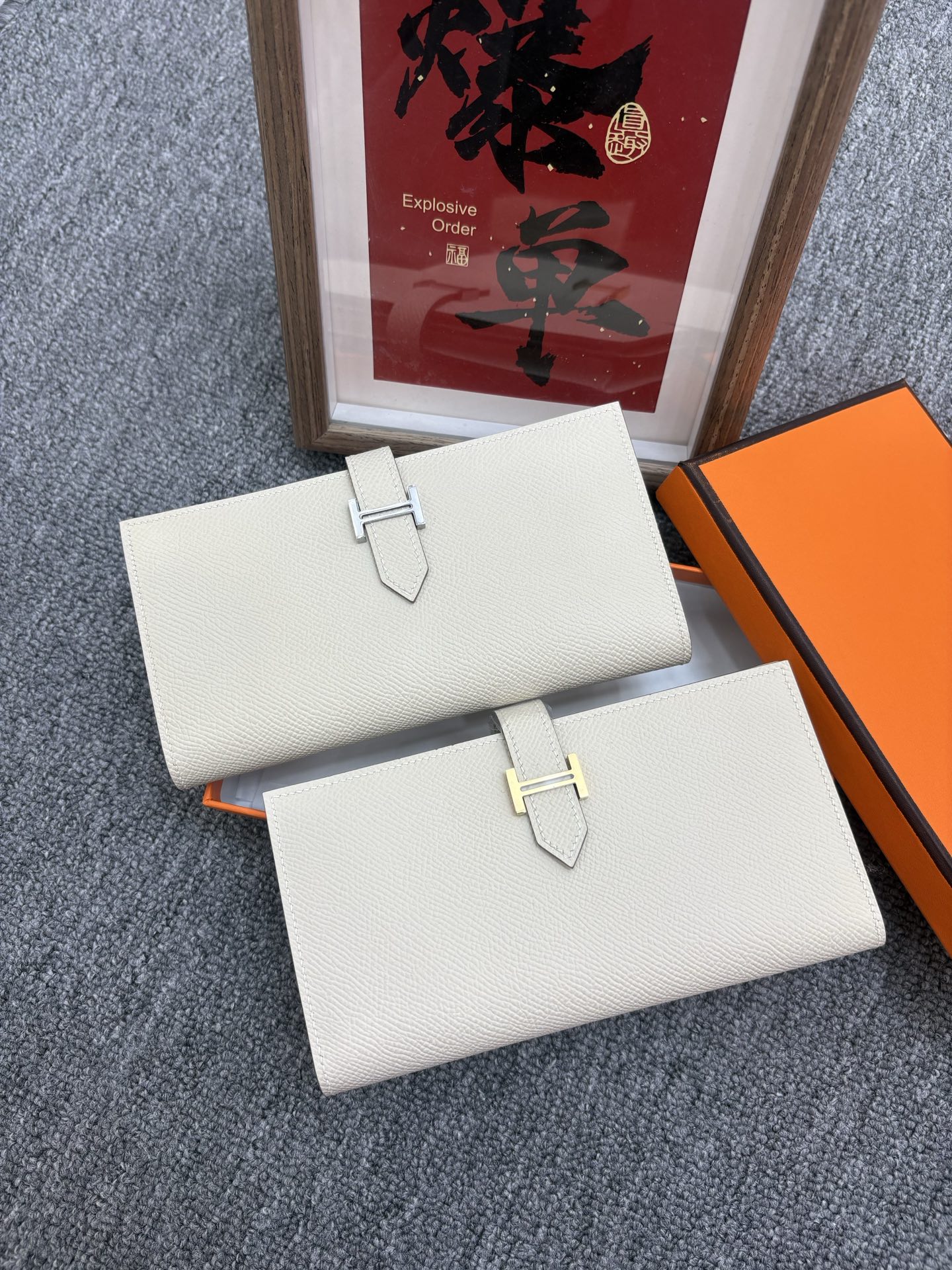 Cheap Hermes AAA quality Wallets in 210745, $50 USD- [IB210745] - Replica Hermes AAA quality Wallets