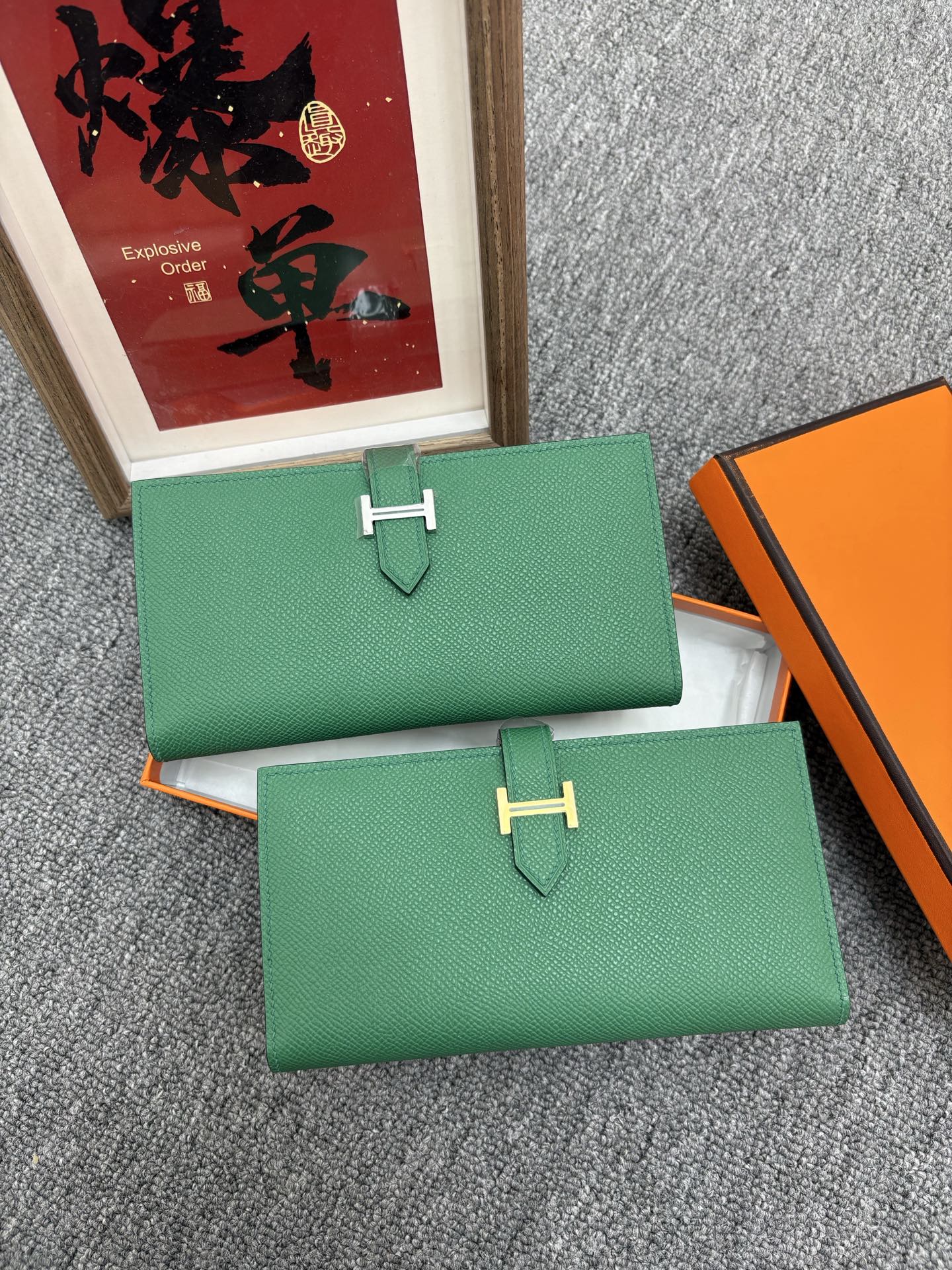 Cheap Hermes AAA quality Wallets in 210747, $50 USD- [IB210747] - Replica Hermes AAA quality Wallets