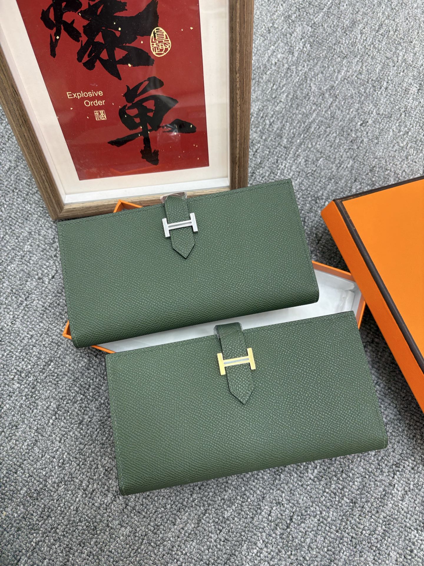 Cheap Hermes AAA quality Wallets in 210748, $50 USD- [IB210748] - Replica Hermes AAA quality Wallets