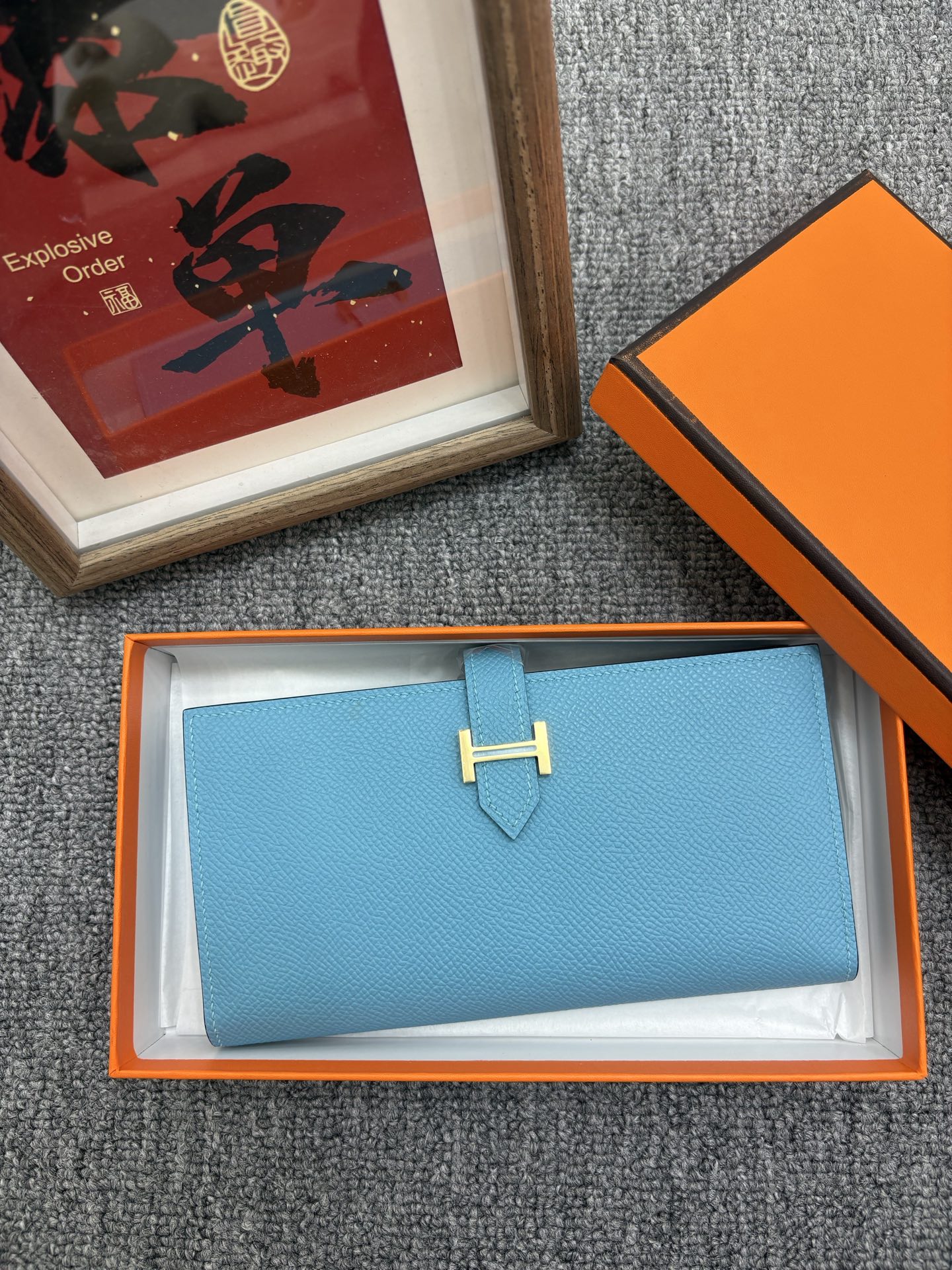 Cheap Hermes AAA quality Wallets in 210757, $50 USD- [IB210757] - Replica Hermes AAA quality Wallets