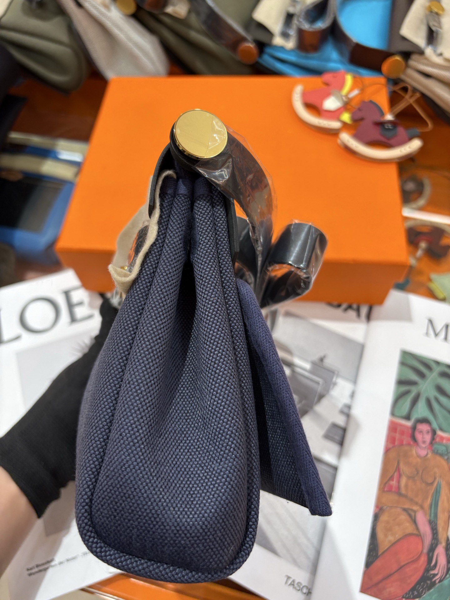 Cheap Hermes  AAA Quality Handbags in 210759, $125 USD- [IB210759] - Replica Hermes  AAA Quality Handbags