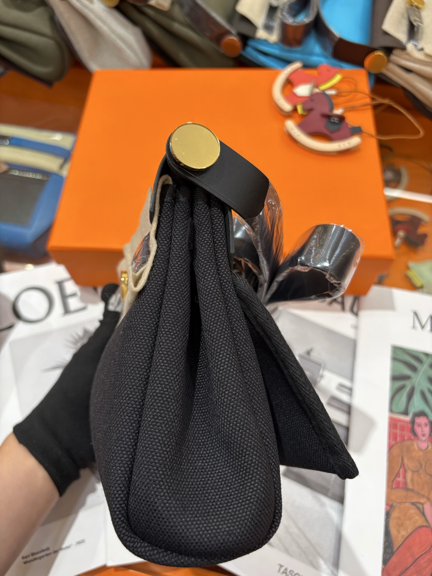 Cheap Hermes  AAA Quality Handbags in 210761, $125 USD- [IB210761] - Replica Hermes  AAA Quality Handbags
