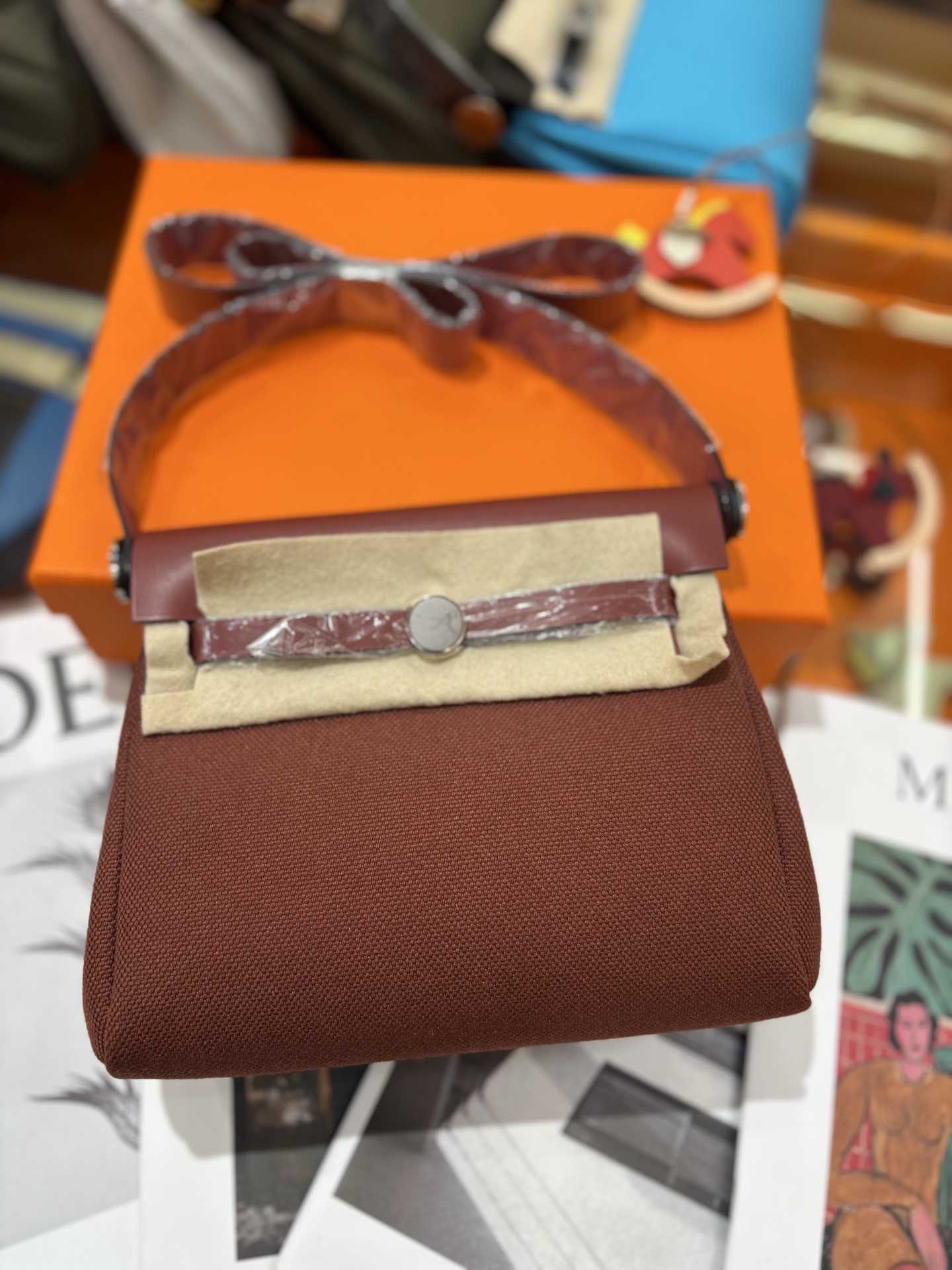 Cheap Hermes  AAA Quality Handbags in 210763, $125 USD- [IB210763] - Replica Hermes  AAA Quality Handbags