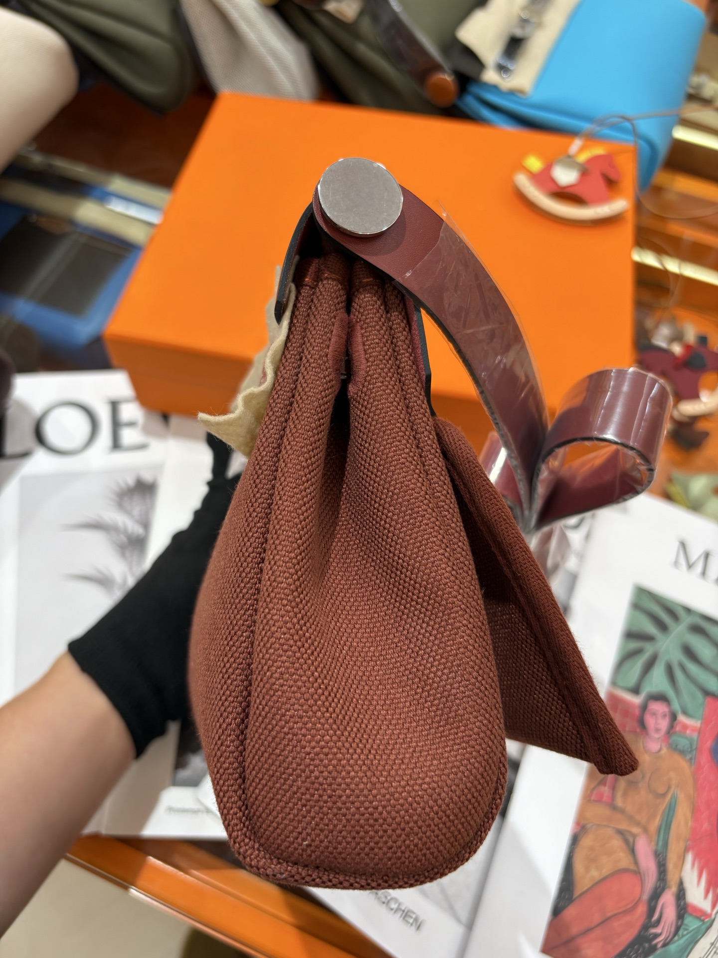 Cheap Hermes  AAA Quality Handbags in 210763, $125 USD- [IB210763] - Replica Hermes  AAA Quality Handbags