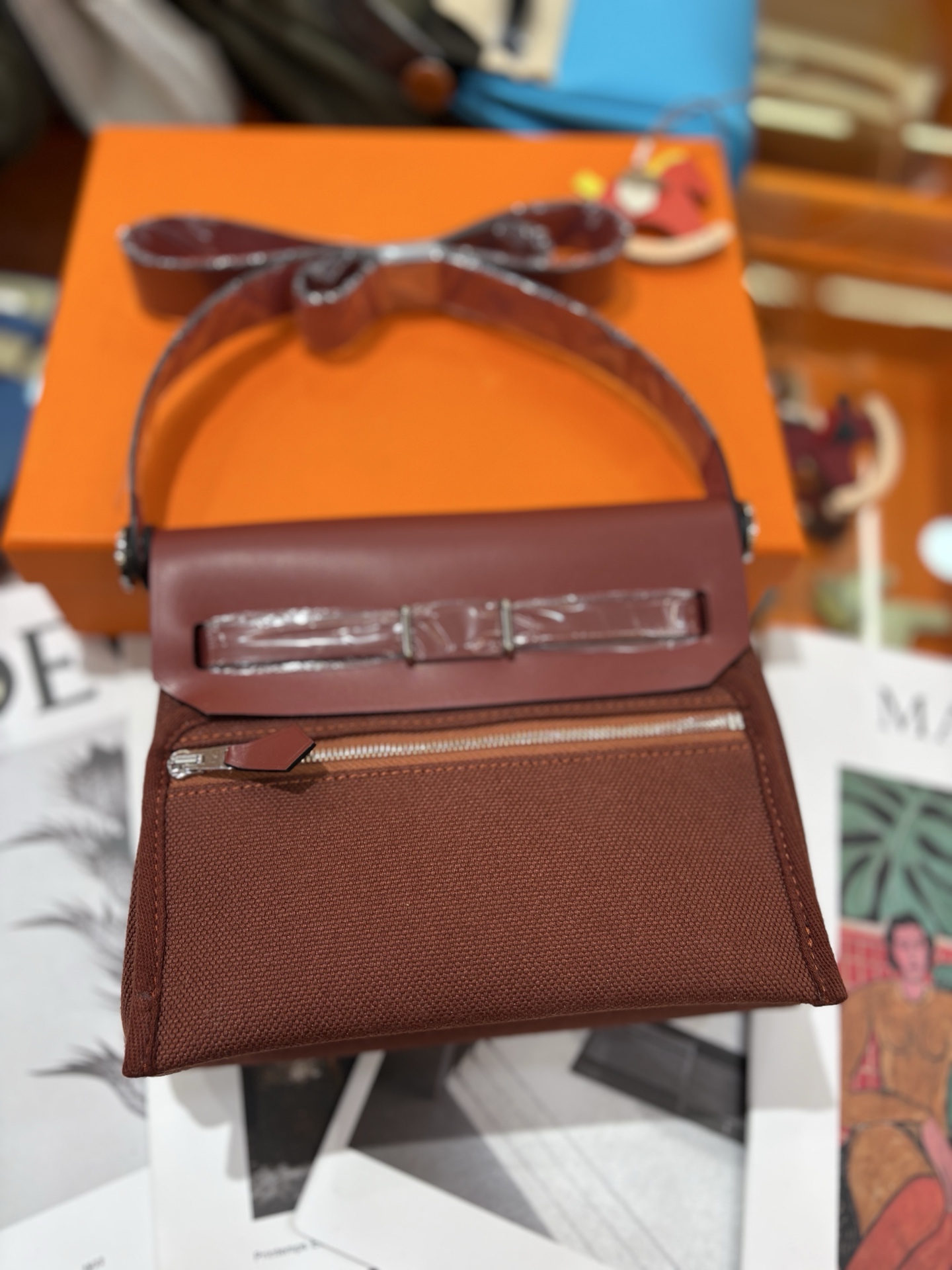 Cheap Hermes  AAA Quality Handbags in 210763, $125 USD- [IB210763] - Replica Hermes  AAA Quality Handbags