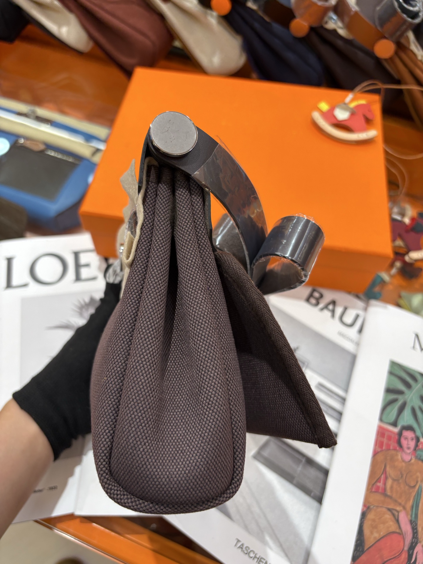 Cheap Hermes  AAA Quality Handbags in 210766, $125 USD- [IB210766] - Replica Hermes  AAA Quality Handbags