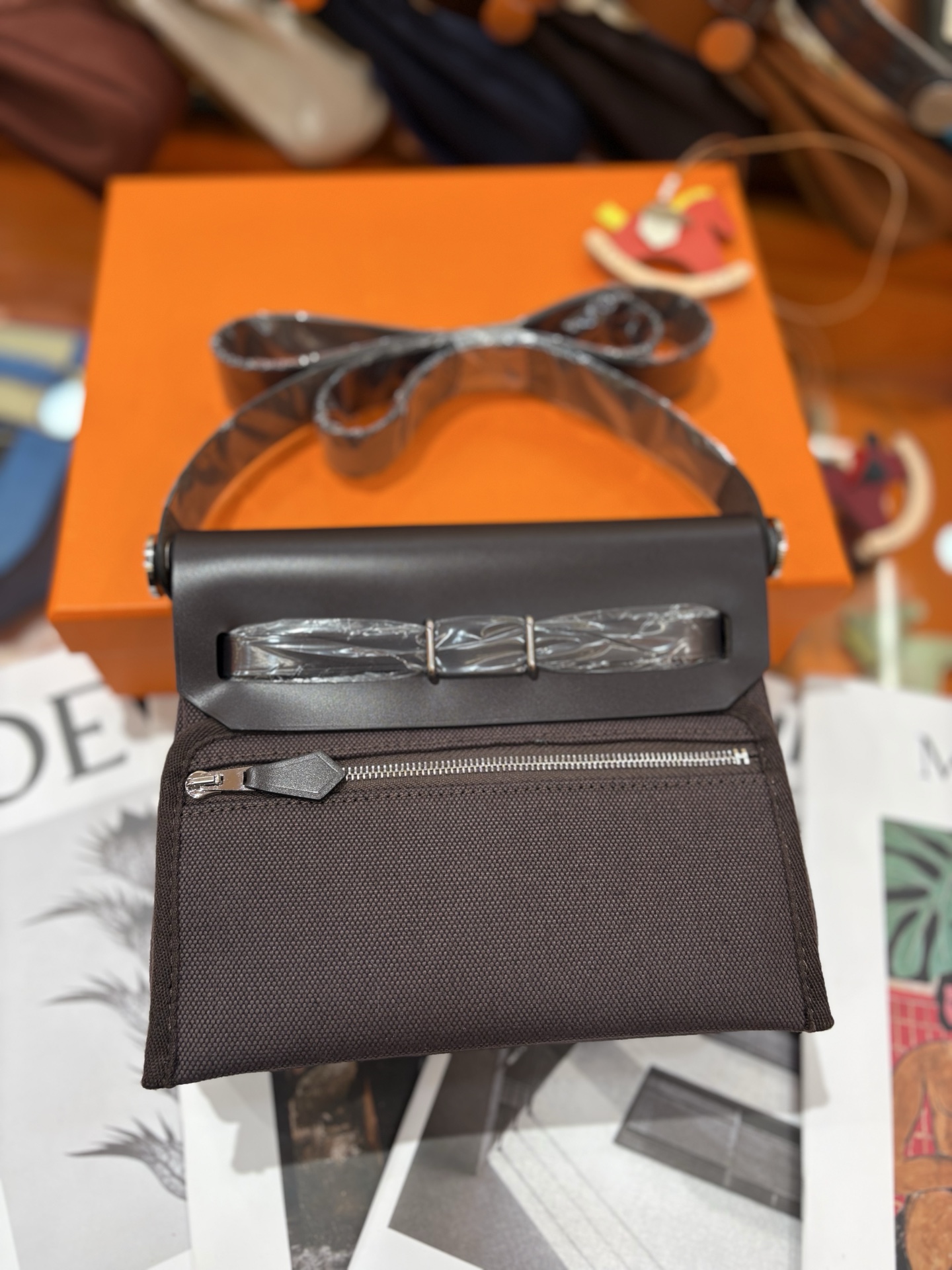 Cheap Hermes  AAA Quality Handbags in 210766, $125 USD- [IB210766] - Replica Hermes  AAA Quality Handbags