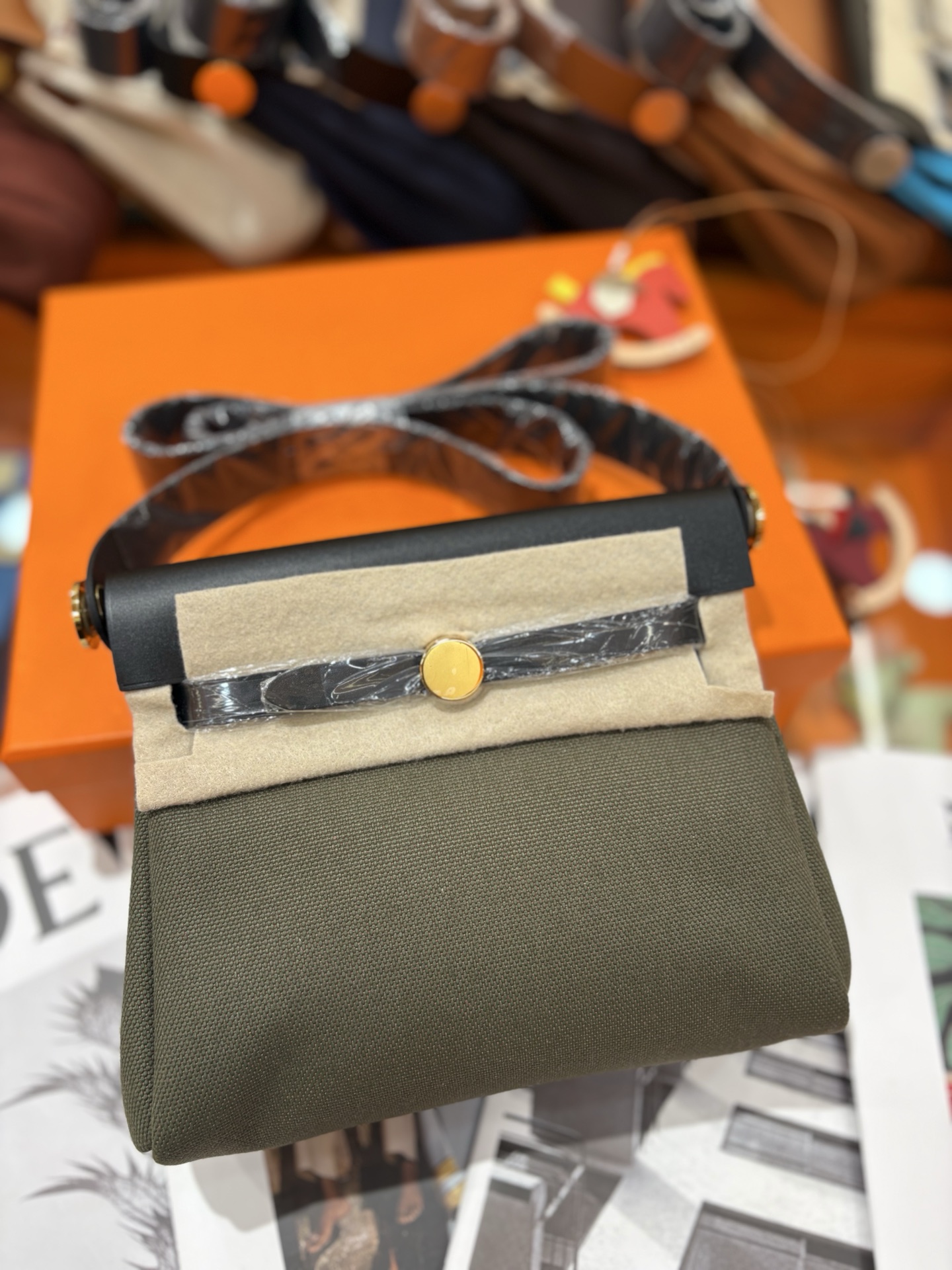 Cheap Hermes  AAA Quality Handbags in 210767, $125 USD- [IB210767] - Replica Hermes  AAA Quality Handbags