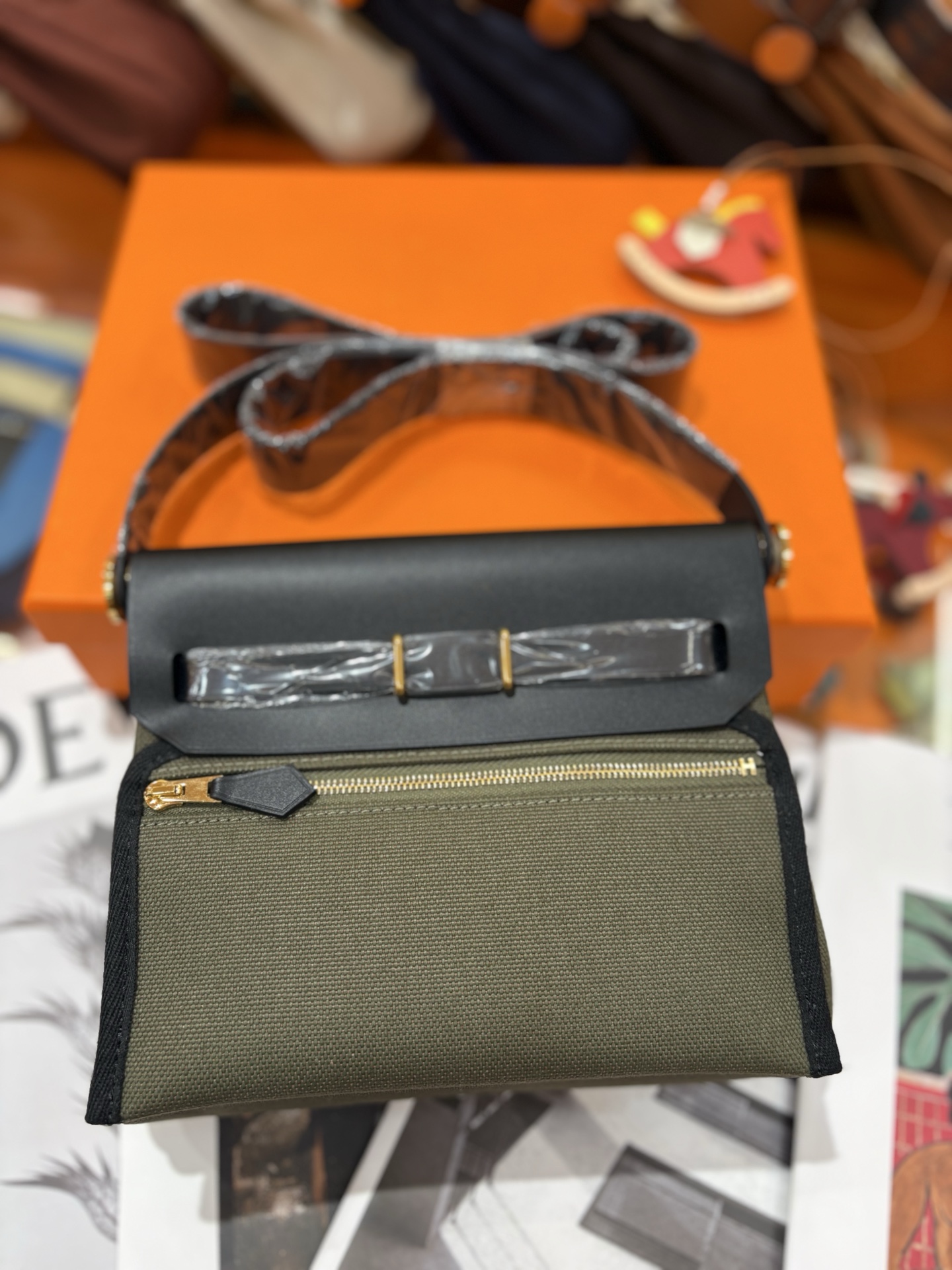 Cheap Hermes  AAA Quality Handbags in 210767, $125 USD- [IB210767] - Replica Hermes  AAA Quality Handbags