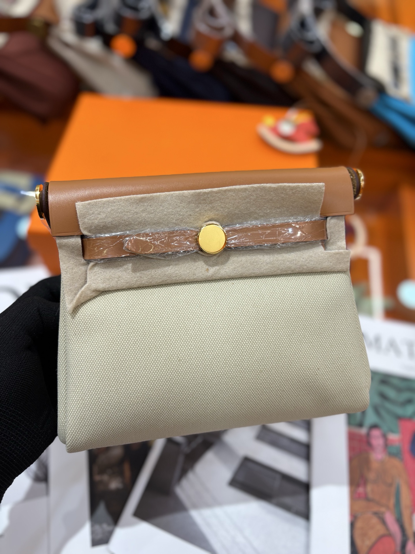 Cheap Hermes  AAA Quality Handbags in 210771, $125 USD- [IB210771] - Replica Hermes  AAA Quality Handbags