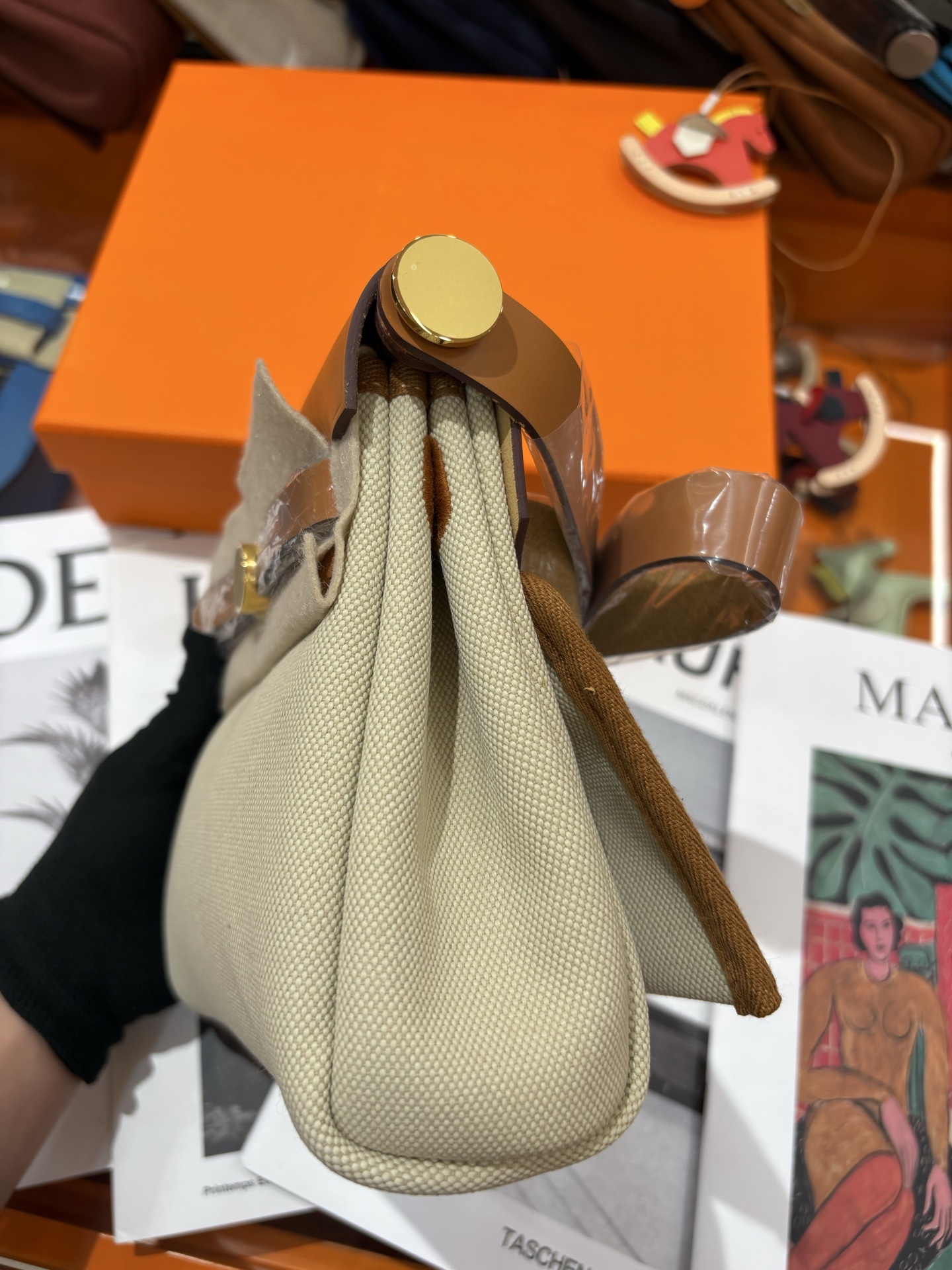Cheap Hermes  AAA Quality Handbags in 210771, $125 USD- [IB210771] - Replica Hermes  AAA Quality Handbags