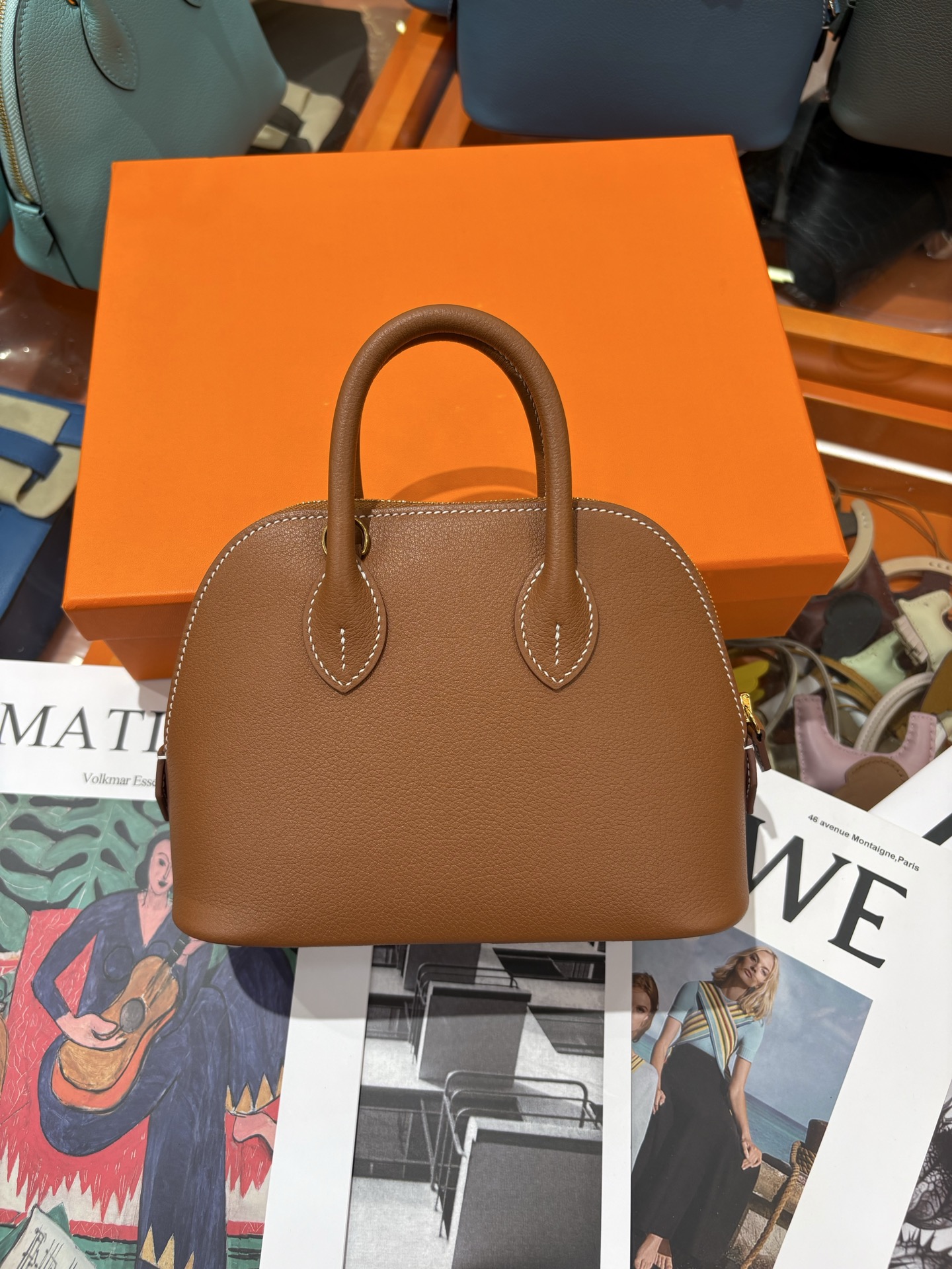 Cheap Hermes  AAA Quality Handbags in 210777, $125 USD- [IB210777] - Replica Hermes  AAA Quality Handbags