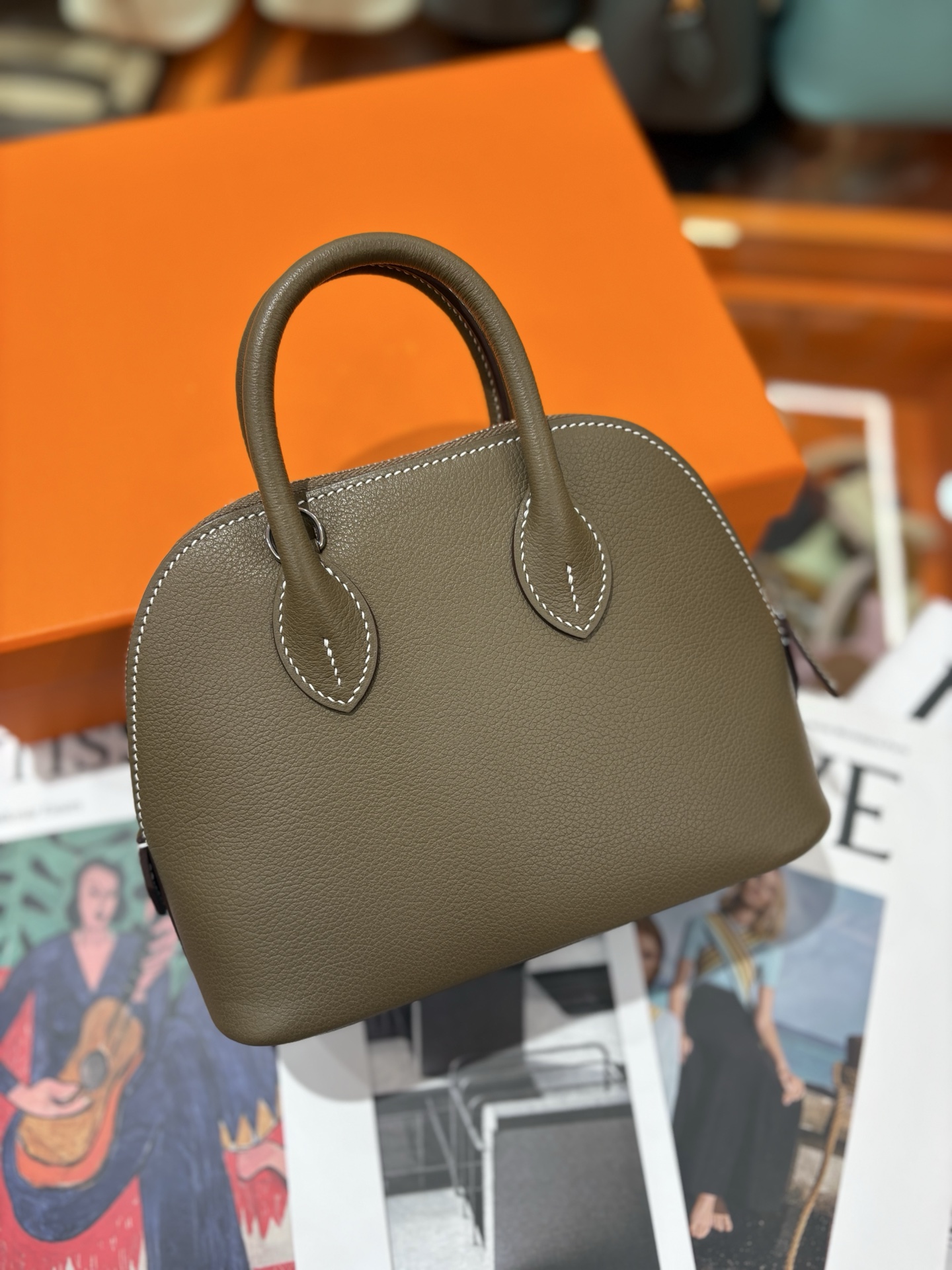 Cheap Hermes  AAA Quality Handbags in 210785, $125 USD- [IB210785] - Replica Hermes  AAA Quality Handbags