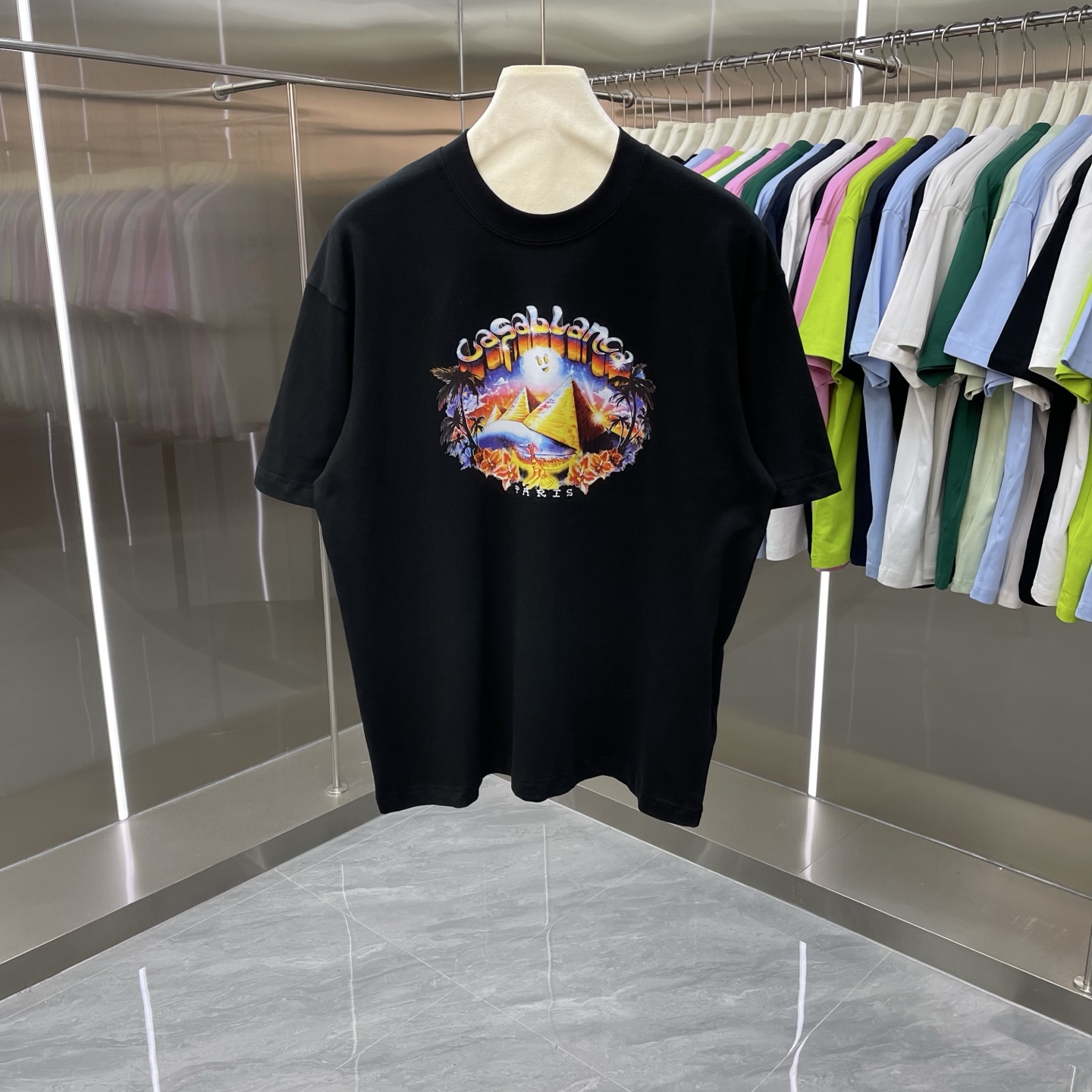 Cheap Casablanca T-shirts for Men in 210894, $30 USD- [IB210894] - Replica Casablanca T-shirts for Men