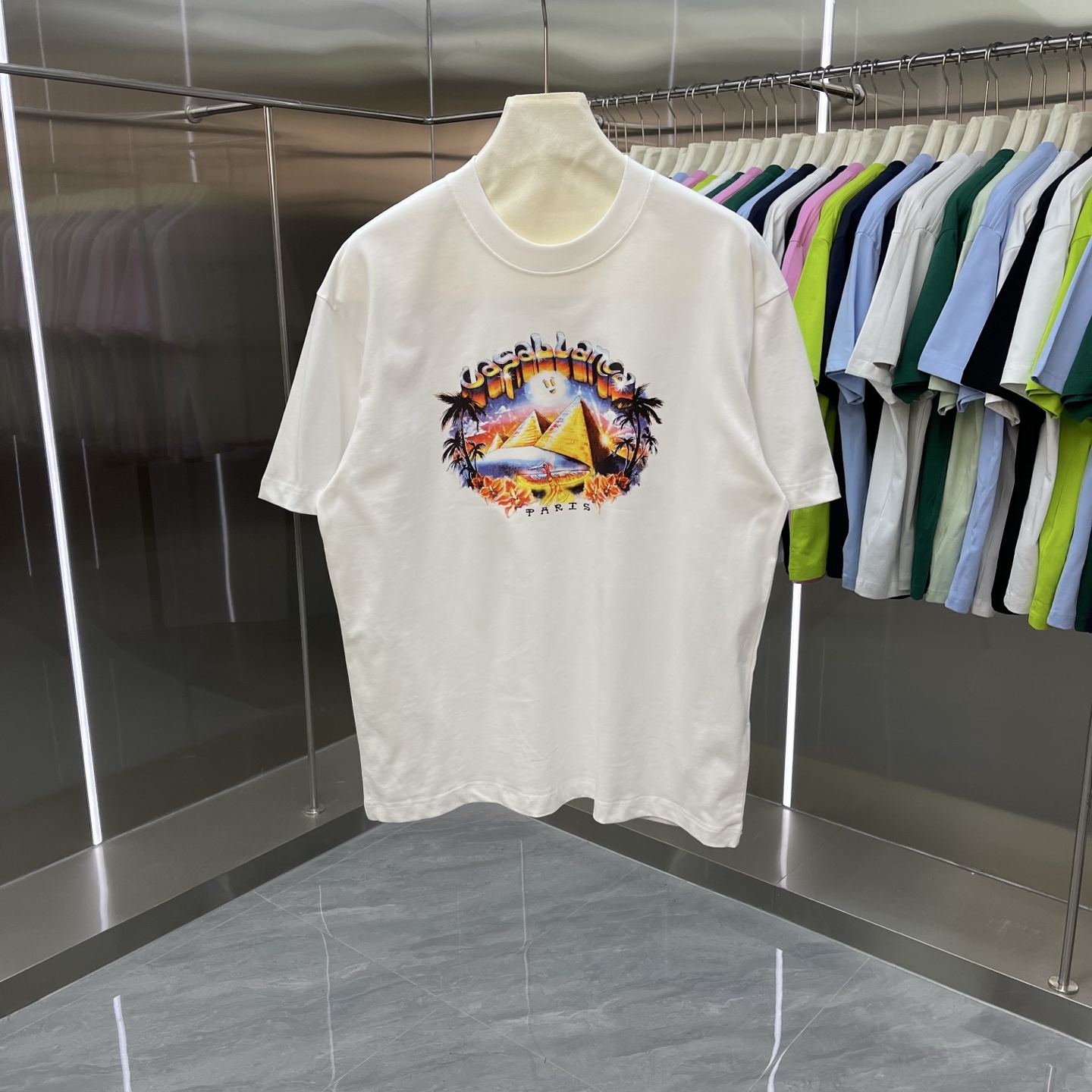 Cheap Casablanca T-shirts for Men in 210896, $30 USD- [IB210896] - Replica Casablanca T-shirts for Men