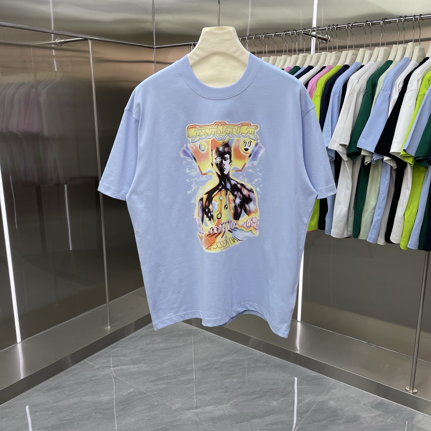 Cheap Casablanca T-shirts for Men in 210902, $30 USD- [IB210902] - Replica Casablanca T-shirts for Men