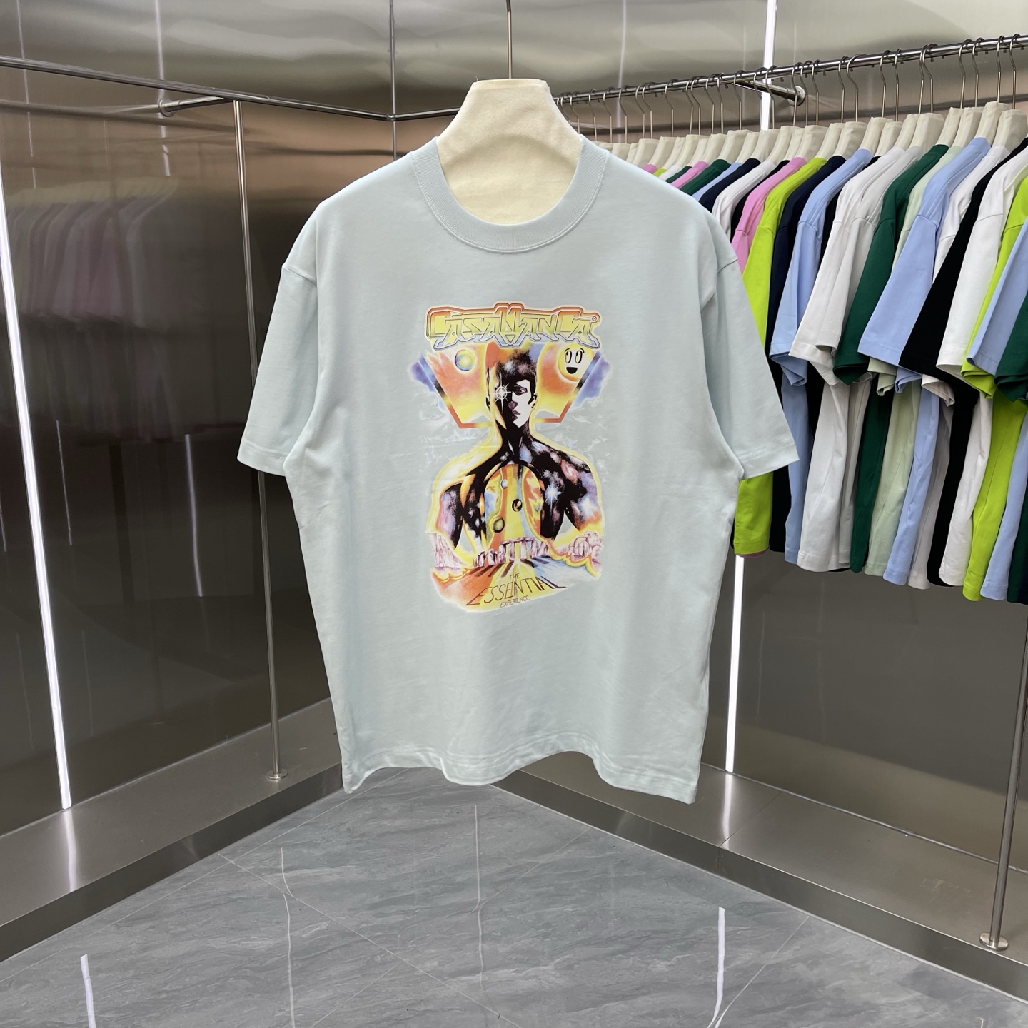 Cheap Casablanca T-shirts for Men in 210904, $30 USD- [IB210904] - Replica Casablanca T-shirts for Men