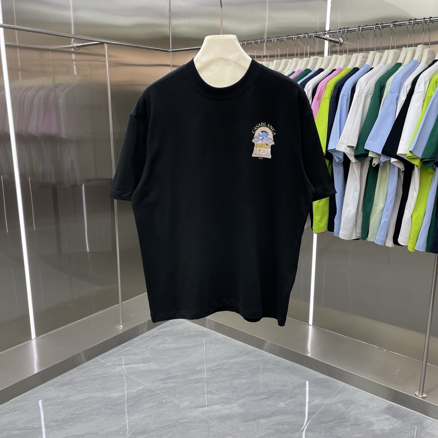 Cheap Casablanca T-shirts for Men in 210906, $30 USD- [IB210906] - Replica Casablanca T-shirts for Men