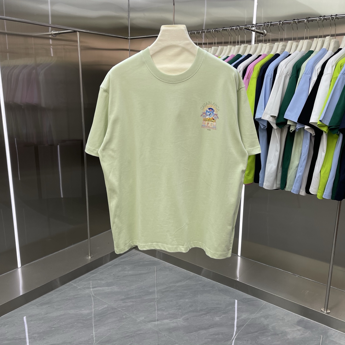 Cheap Casablanca T-shirts for Men in 210908, $30 USD- [IB210908] - Replica Casablanca T-shirts for Men