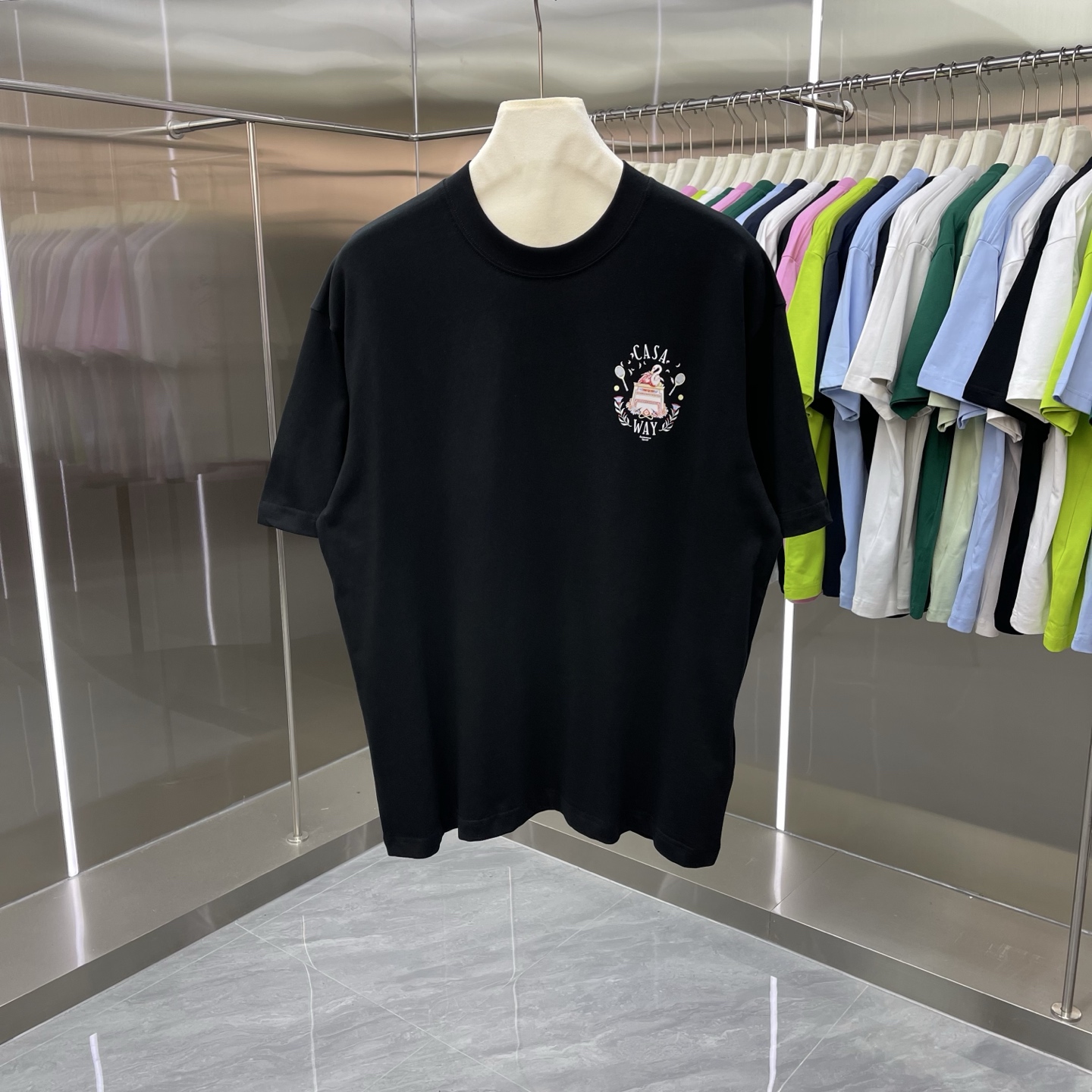 Cheap Casablanca T-shirts for Men in 210917, $30 USD- [IB210917] - Replica Casablanca T-shirts for Men
