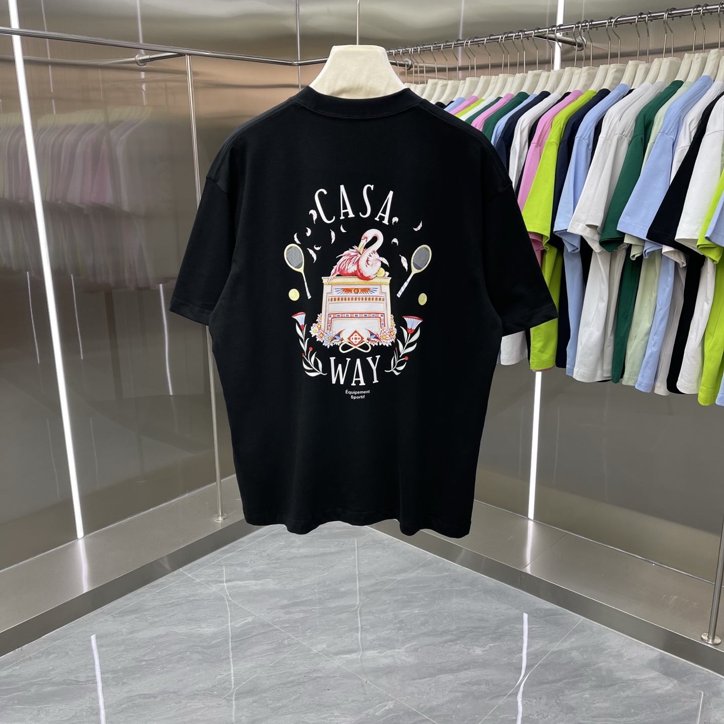 Cheap Casablanca T-shirts for Men in 210917, $30 USD- [IB210917] - Replica Casablanca T-shirts for Men