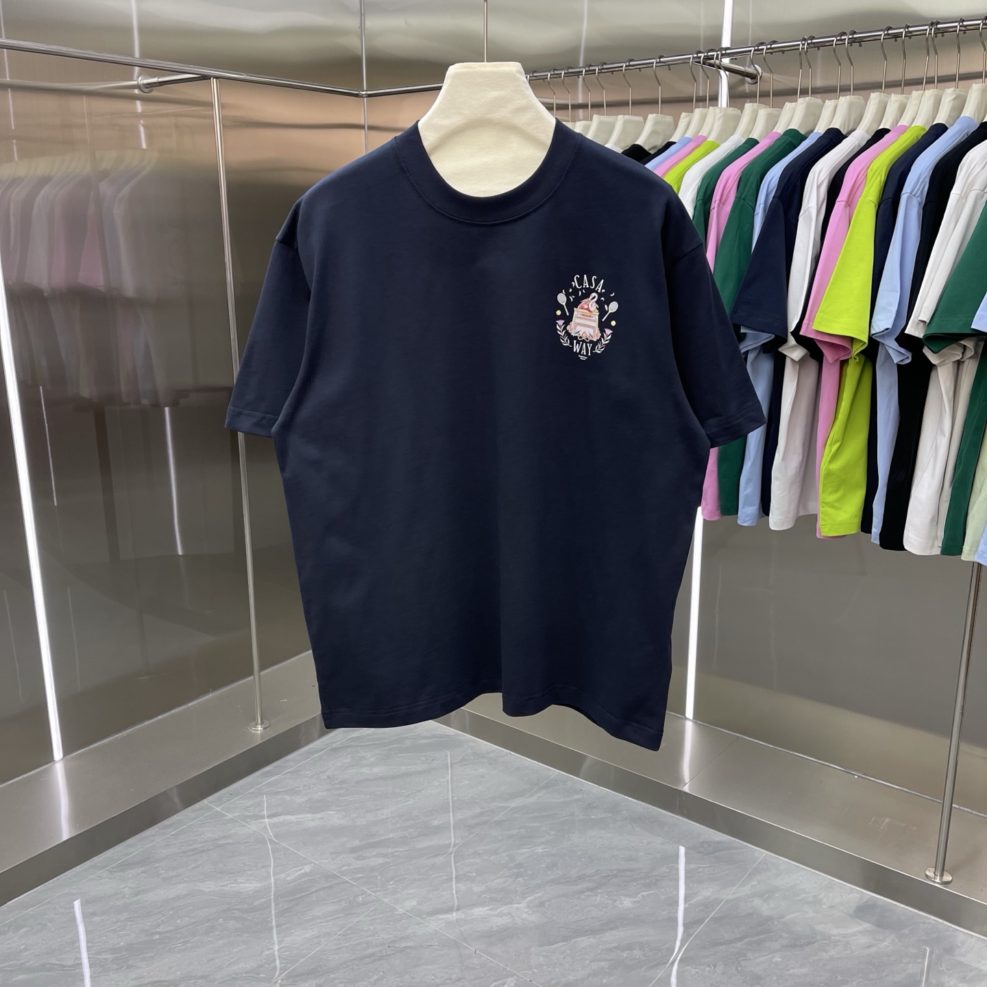 Cheap Casablanca T-shirts for Men in 210918, $30 USD- [IB210918] - Replica Casablanca T-shirts for Men