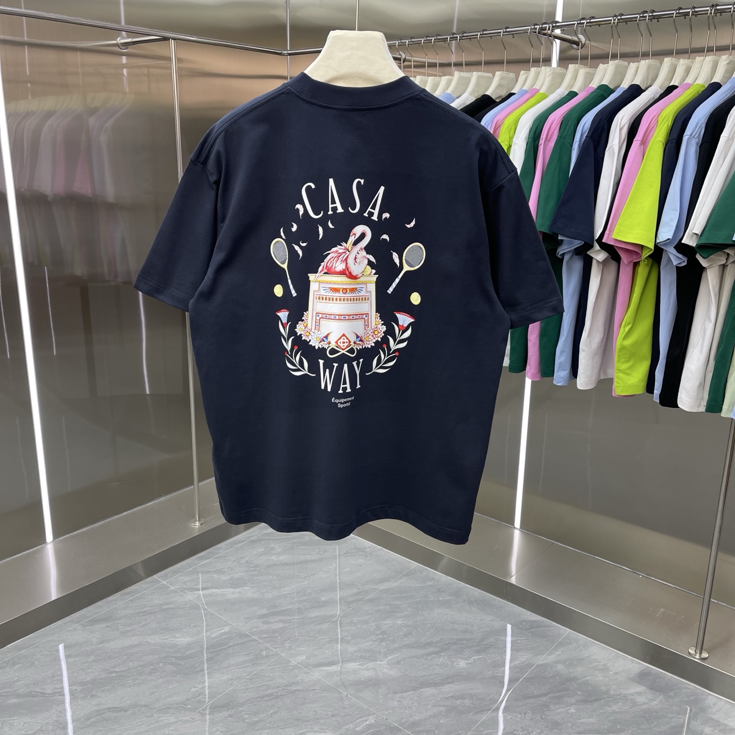 Cheap Casablanca T-shirts for Men in 210918, $30 USD- [IB210918] - Replica Casablanca T-shirts for Men
