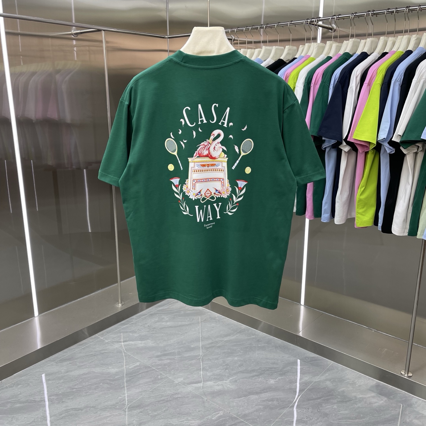 Cheap Casablanca T-shirts for Men in 210919, $30 USD- [IB210919] - Replica Casablanca T-shirts for Men