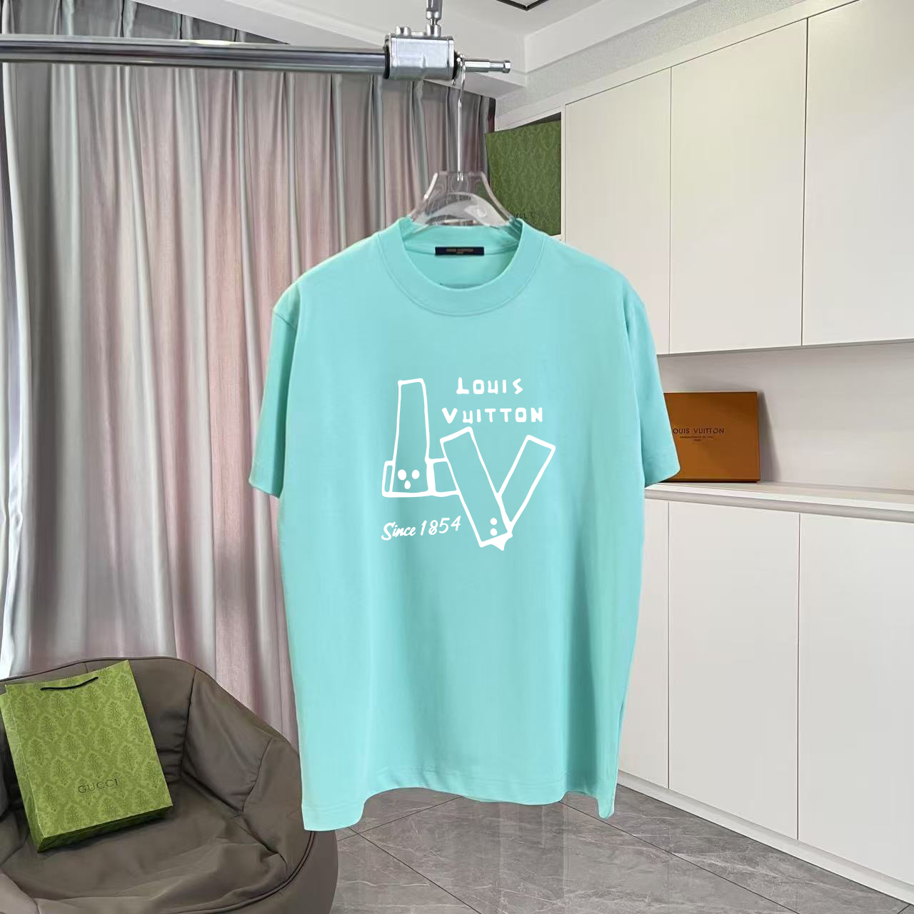 Cheap Louis Vuitton T-Shirts for Men in 210933, $30 USD- [IB210933] - Replica Louis Vuitton T-Shirts for Men