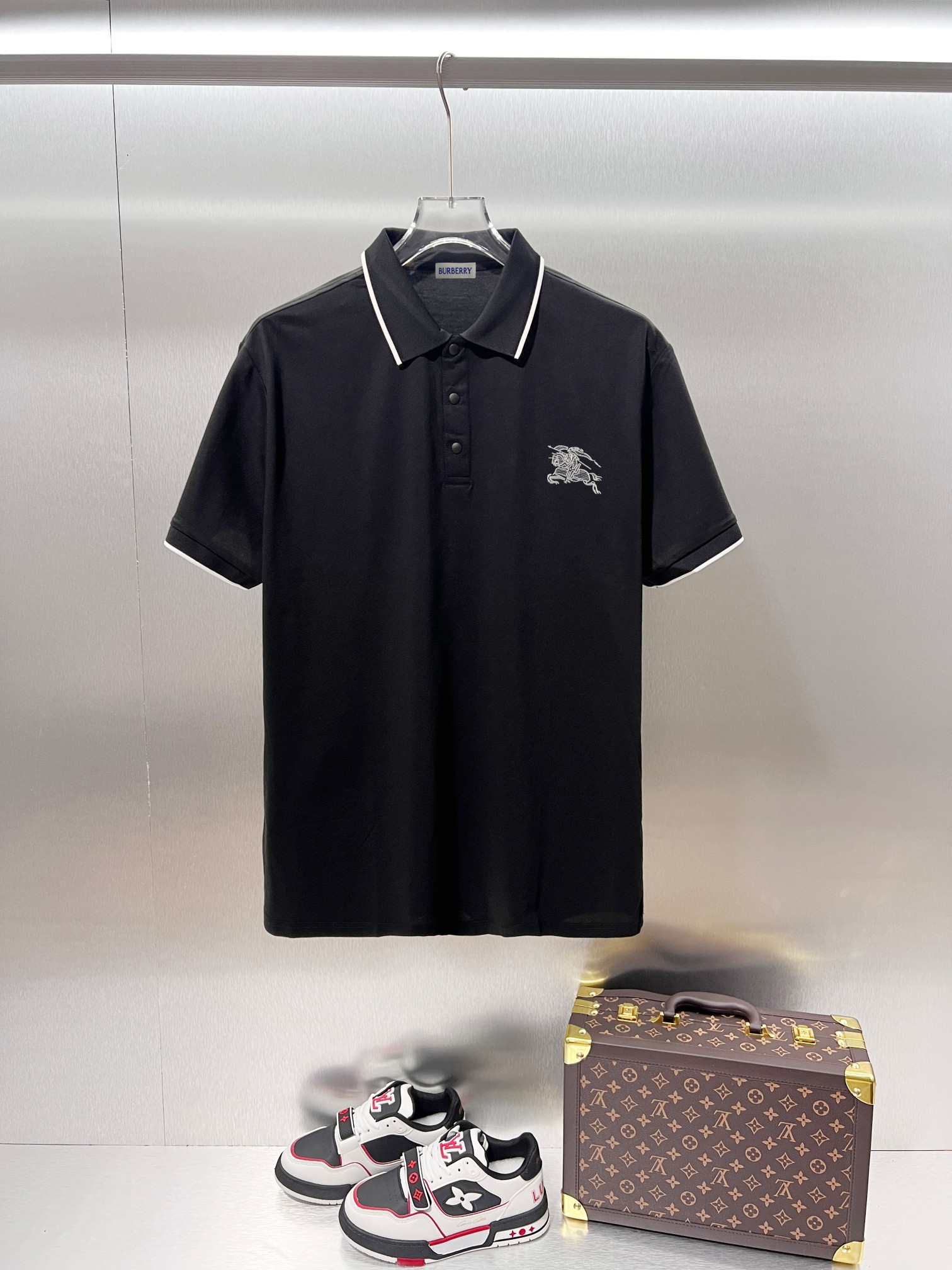 Cheap Burberry Polo T-Shirts for Men in 210949, $30 USD- [IB210949] - Replica Burberry Polo T-Shirts for Men