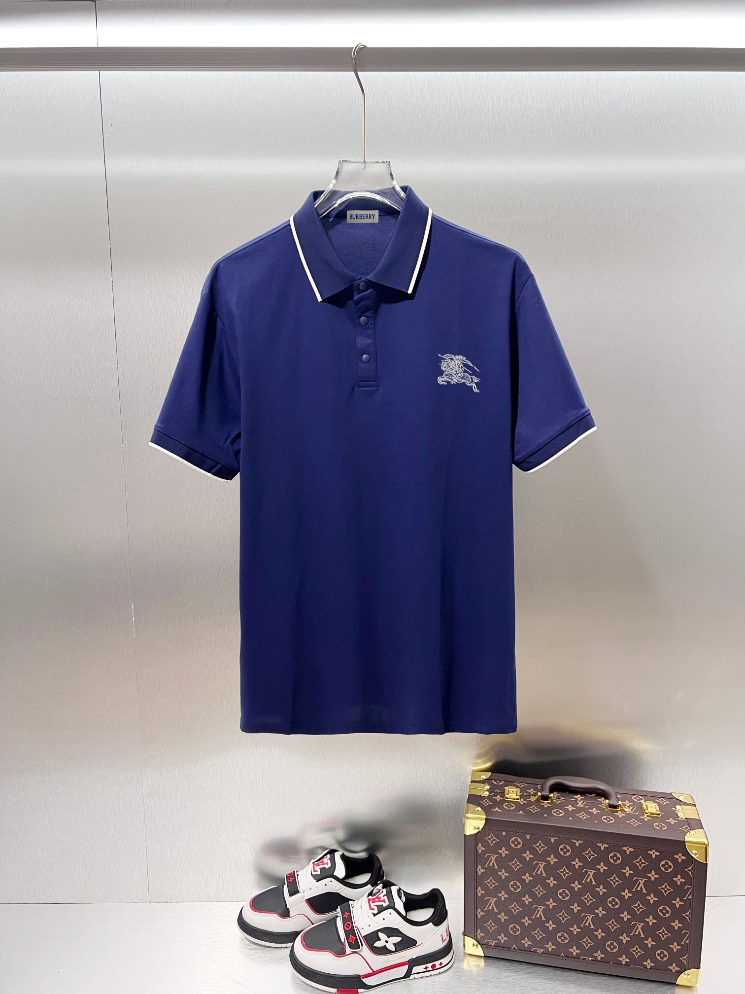 Cheap Burberry Polo T-Shirts for Men in 210950, $30 USD- [IB210950] - Replica Burberry Polo T-Shirts for Men