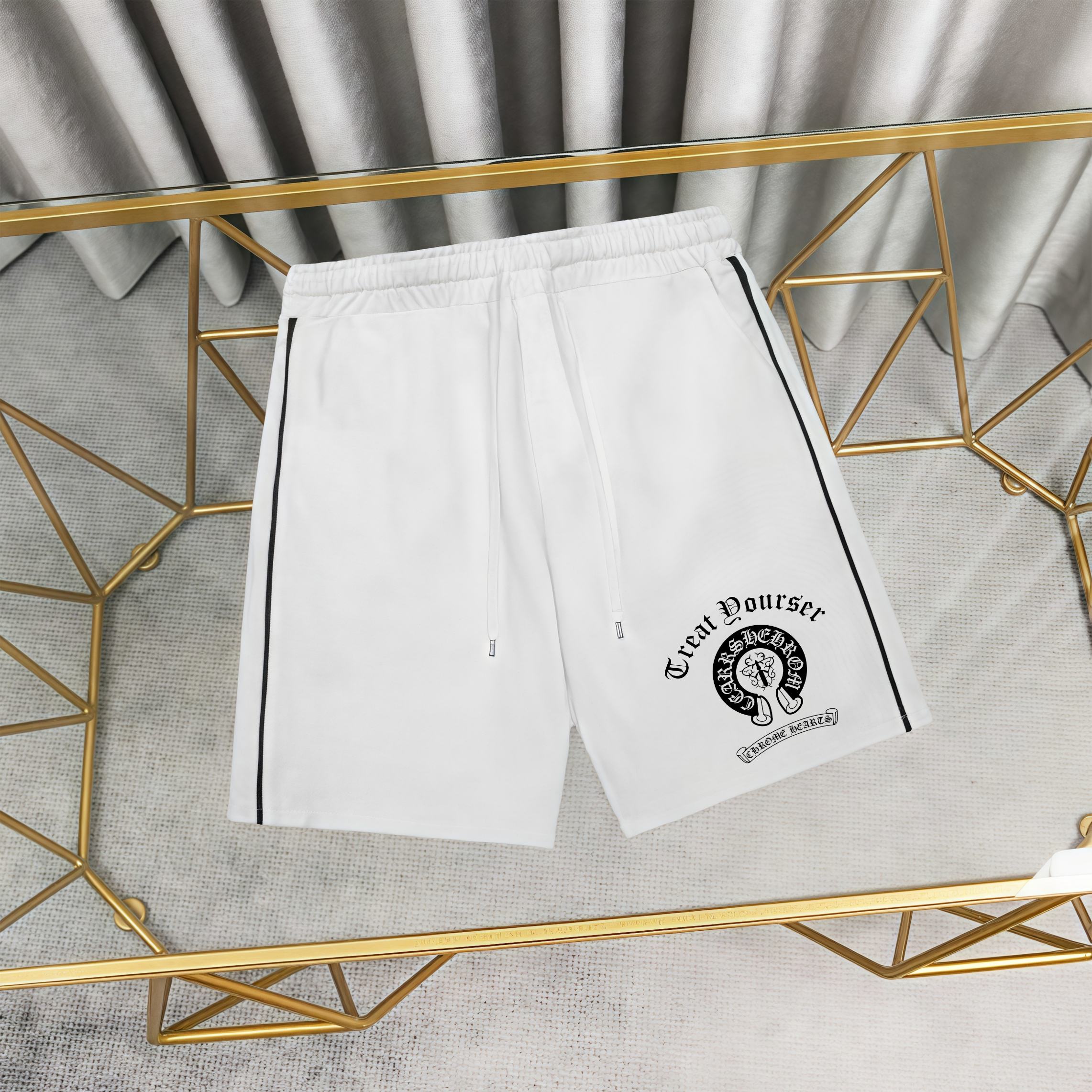 Cheap Chrome Hearts Pants in 211003, $30 USD- [IB211003] - Replica Chrome Hearts Pants