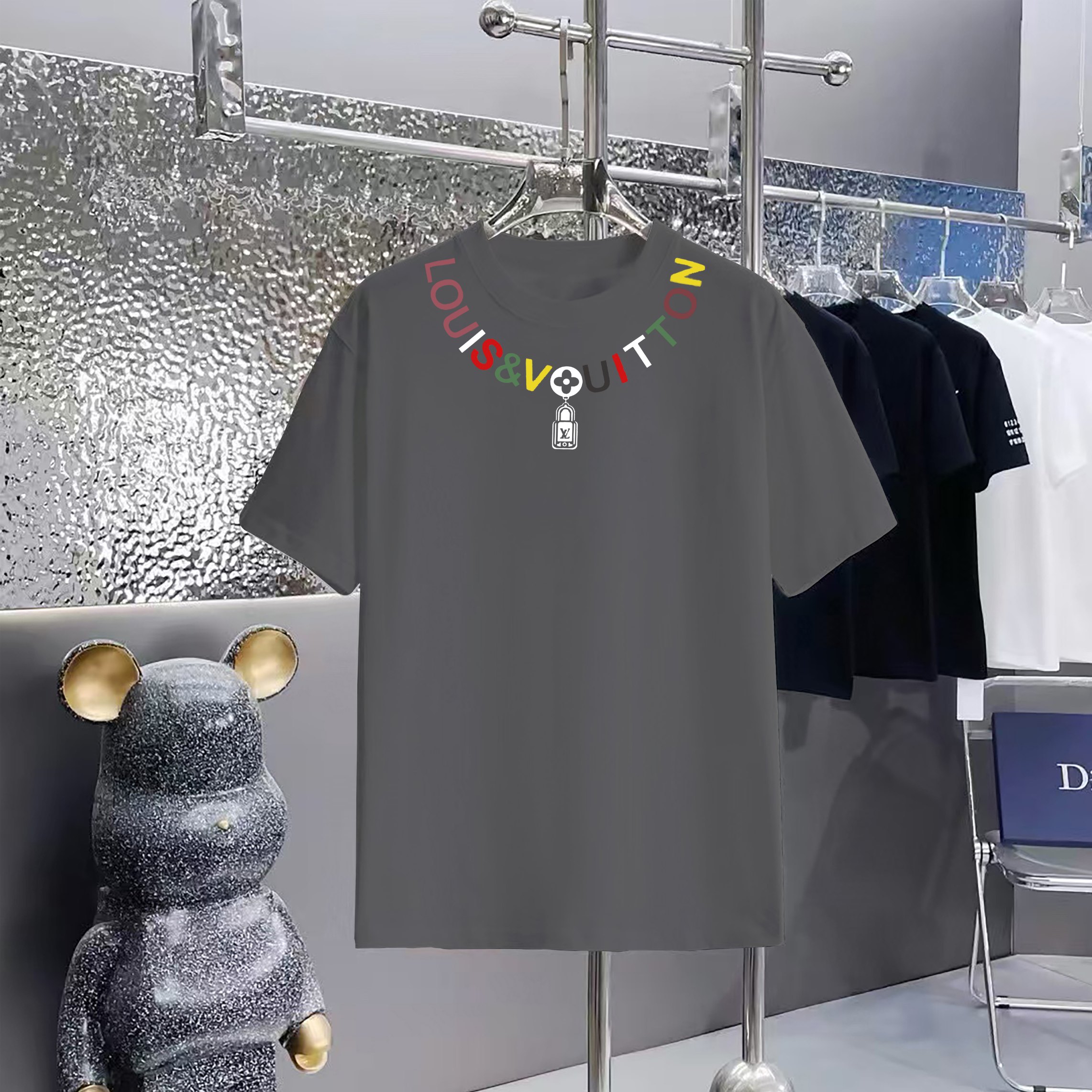 Cheap Louis Vuitton T-Shirts for Men in 211024, $30 USD- [IB211024] - Replica Louis Vuitton T-Shirts for Men