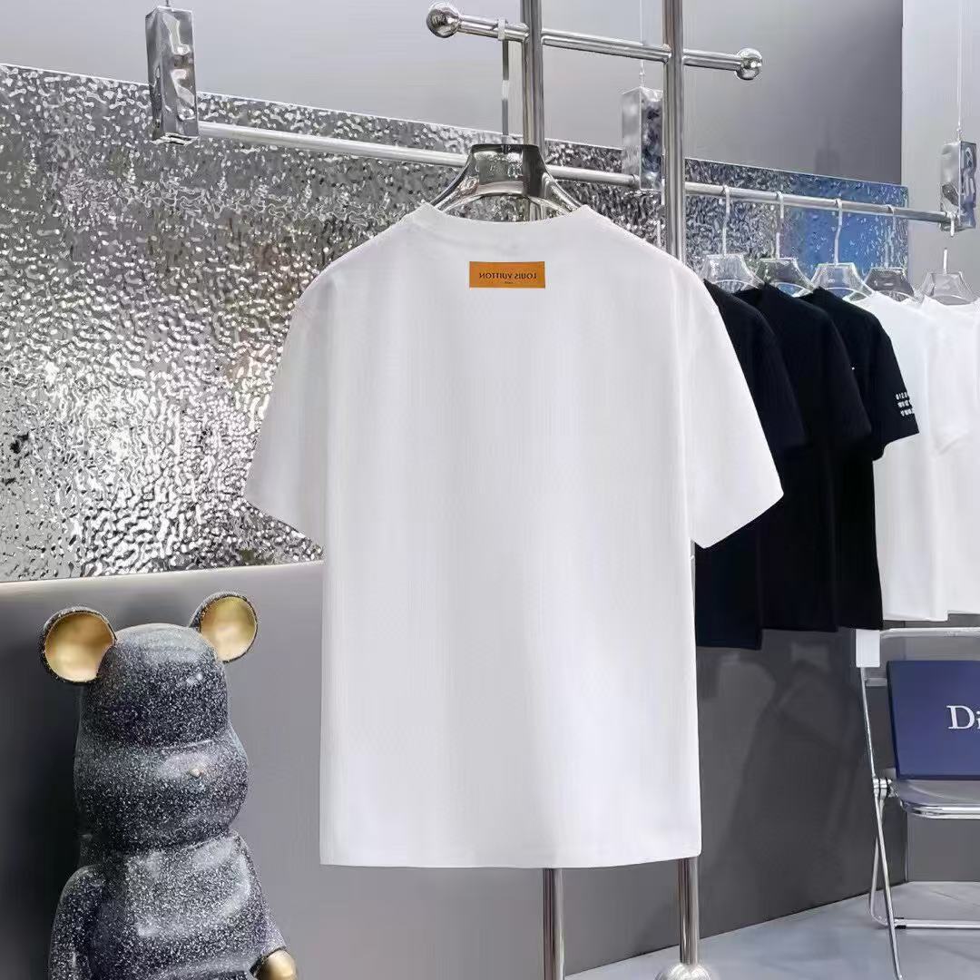 Cheap Louis Vuitton T-Shirts for Men in 211027, $30 USD- [IB211027] - Replica Louis Vuitton T-Shirts for Men