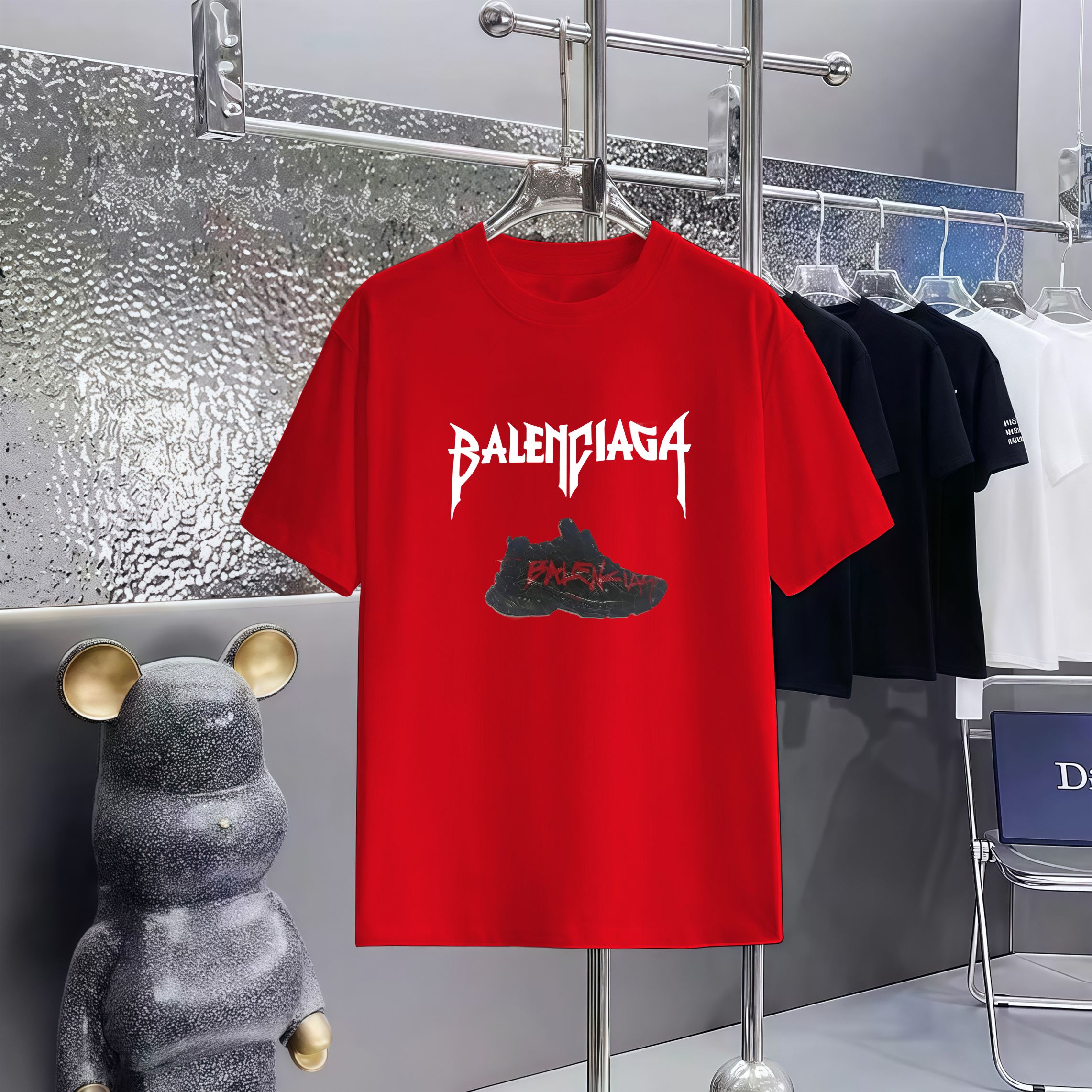 Cheap Balenciaga T-shirts for Men in 211035, $30 USD- [IB211035] - Replica Balenciaga T-shirts for Men