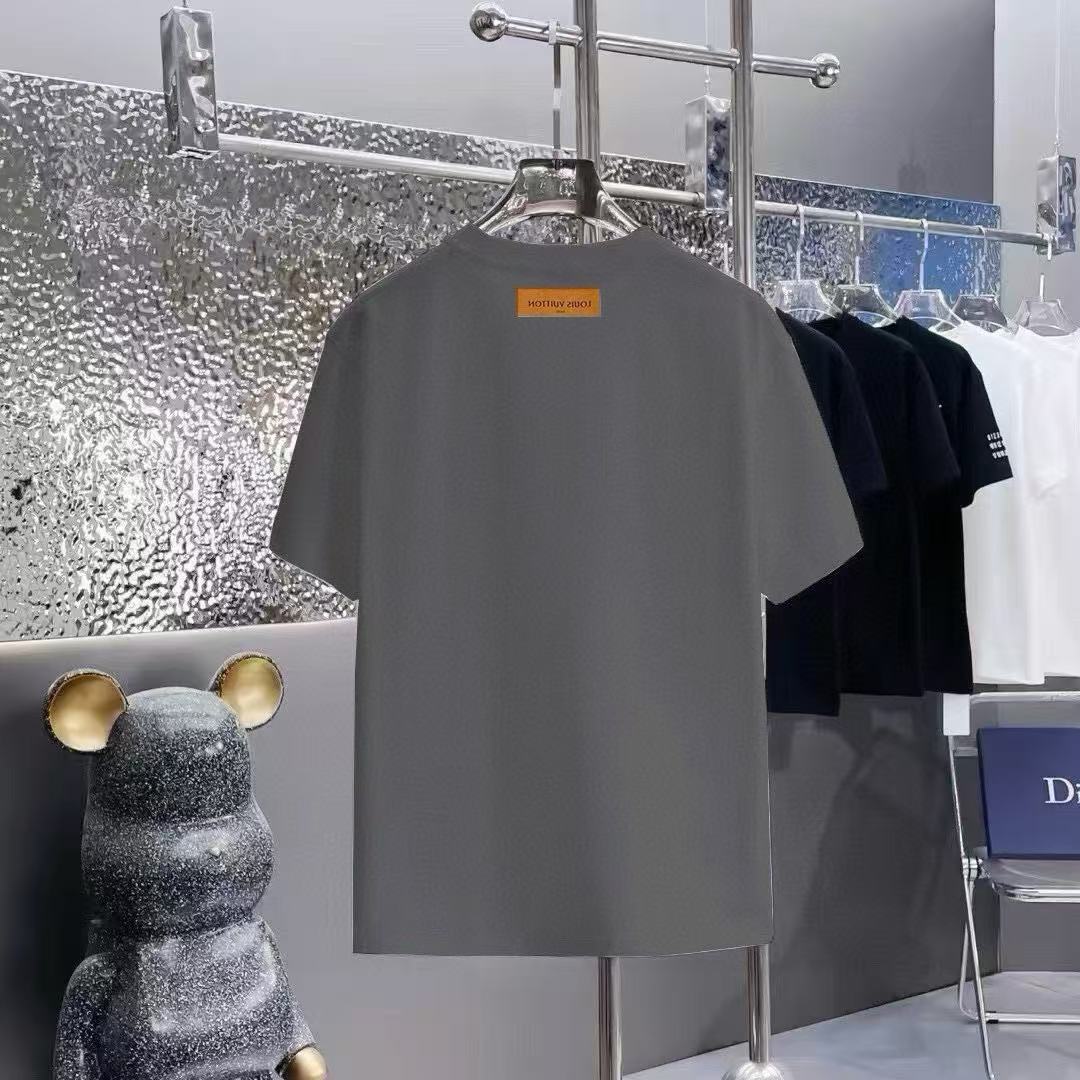 Cheap Louis Vuitton T-Shirts for Men in 211039, $30 USD- [IB211039] - Replica Louis Vuitton T-Shirts for Men