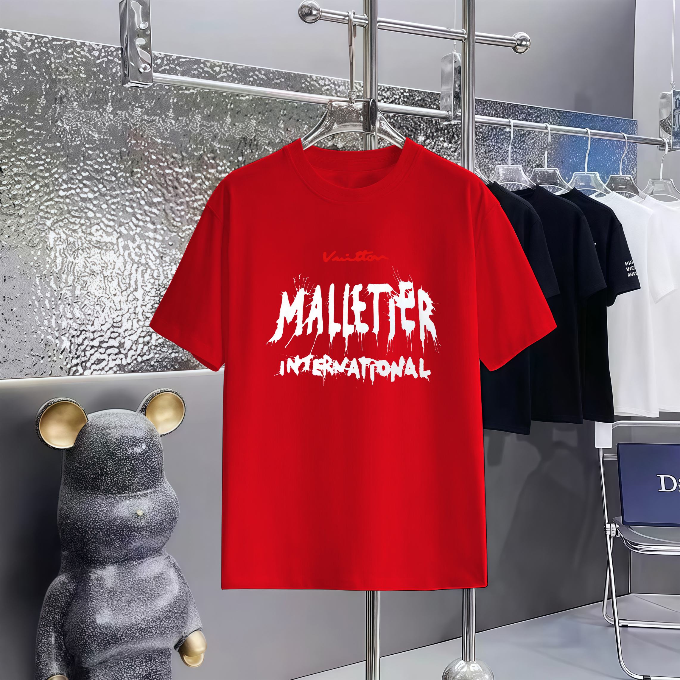 Cheap Louis Vuitton T-Shirts for Men in 211040, $30 USD- [IB211040] - Replica Louis Vuitton T-Shirts for Men