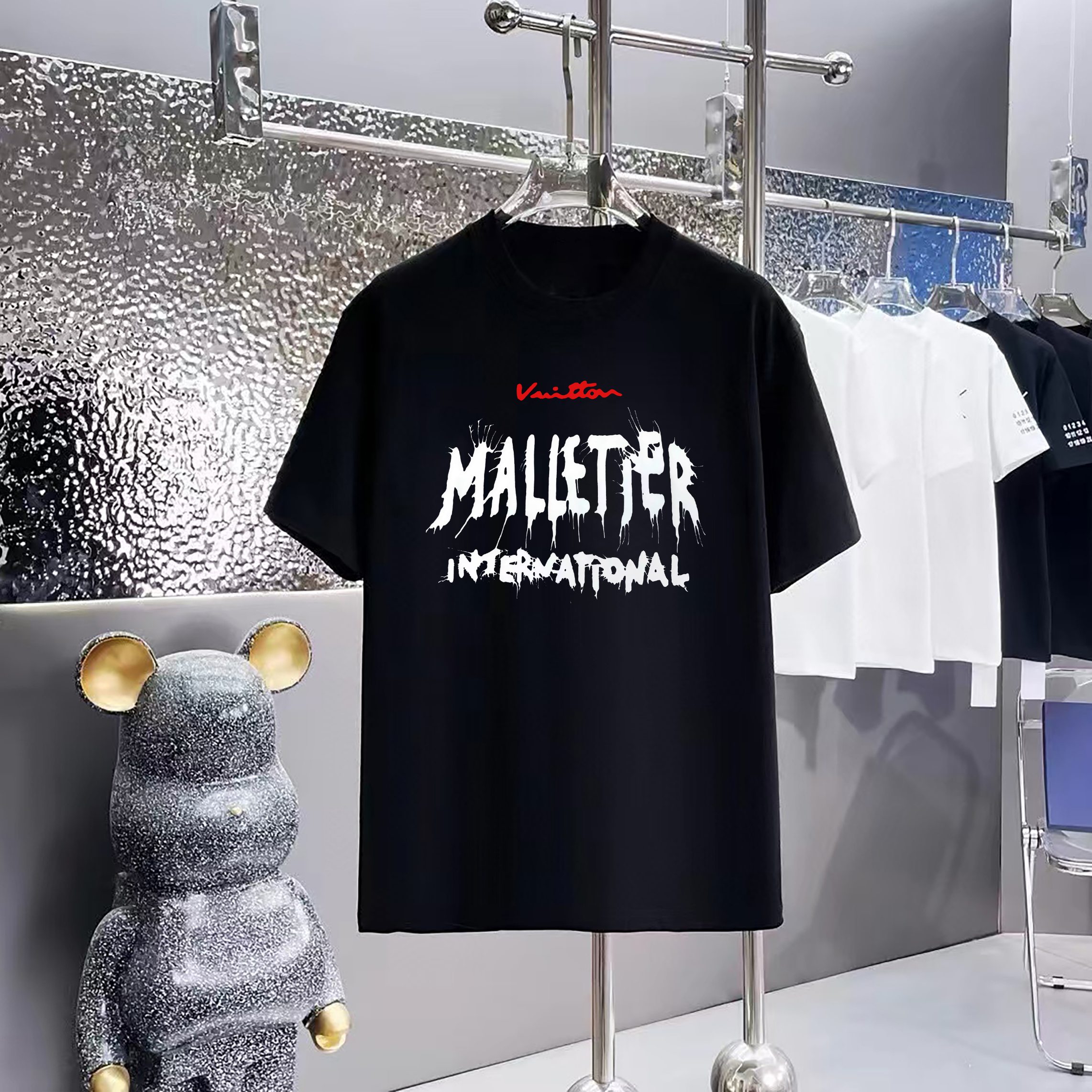 Cheap Louis Vuitton T-Shirts for Men in 211043, $30 USD- [IB211043] - Replica Louis Vuitton T-Shirts for Men