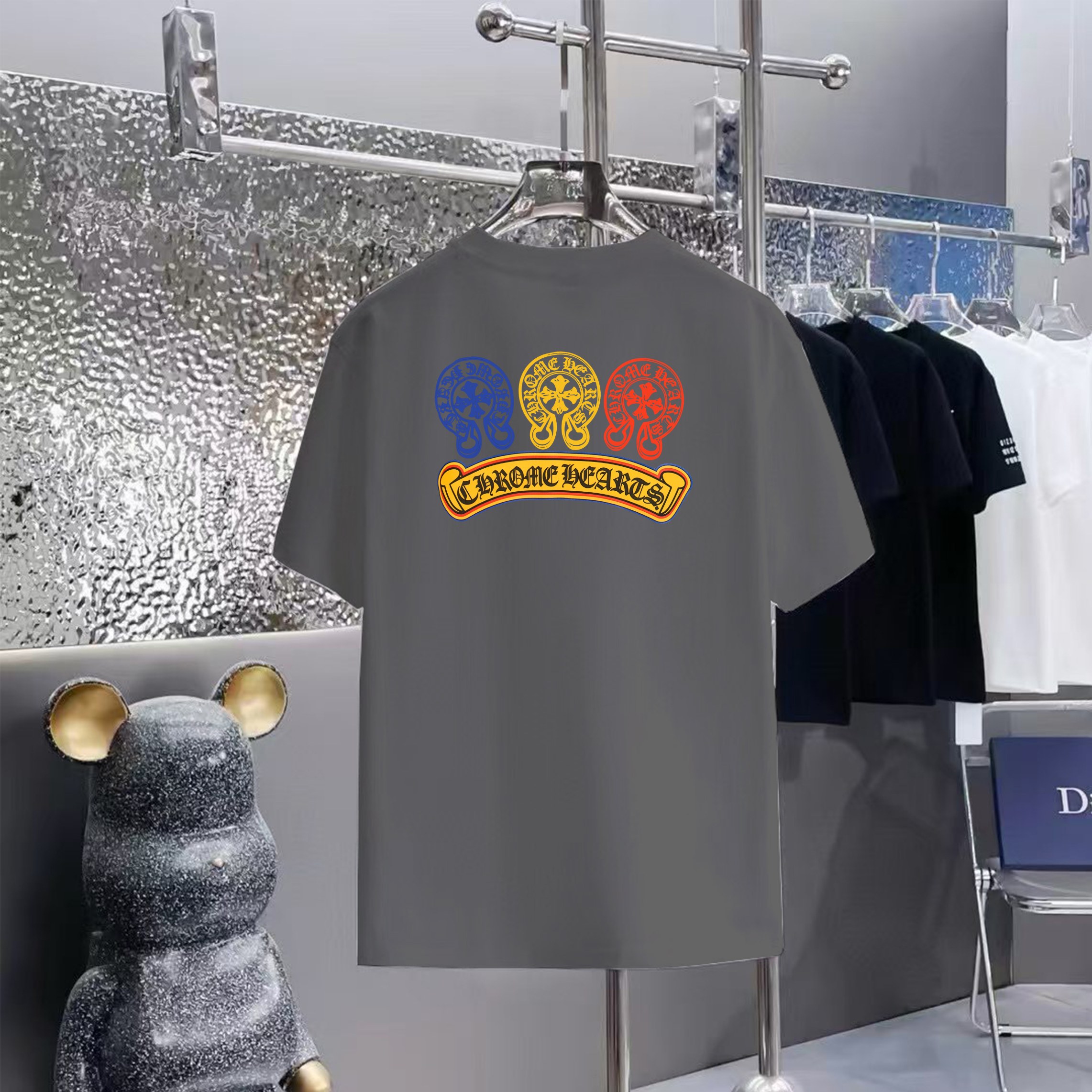 Cheap Chrome Hearts T-shirts for Men in 211044, $30 USD- [IB211044] - Replica Chrome Hearts T-shirts for Men