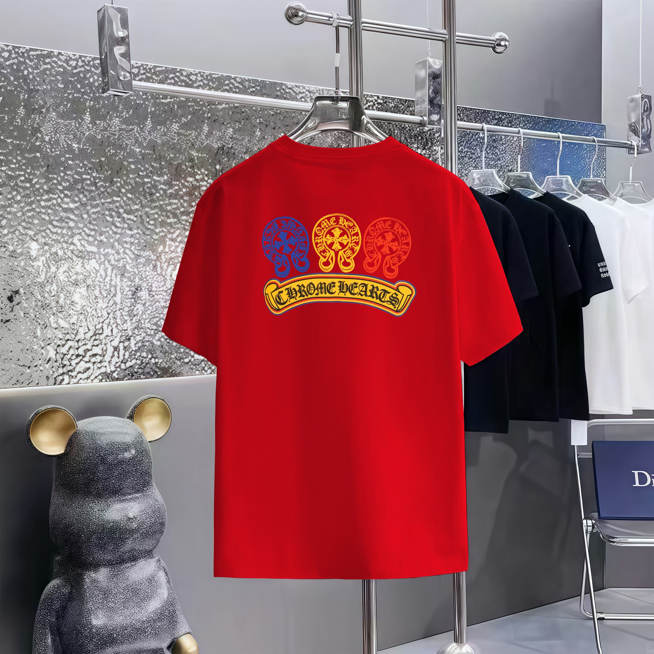 Cheap Chrome Hearts T-shirts for Men in 211045, $30 USD- [IB211045] - Replica Chrome Hearts T-shirts for Men