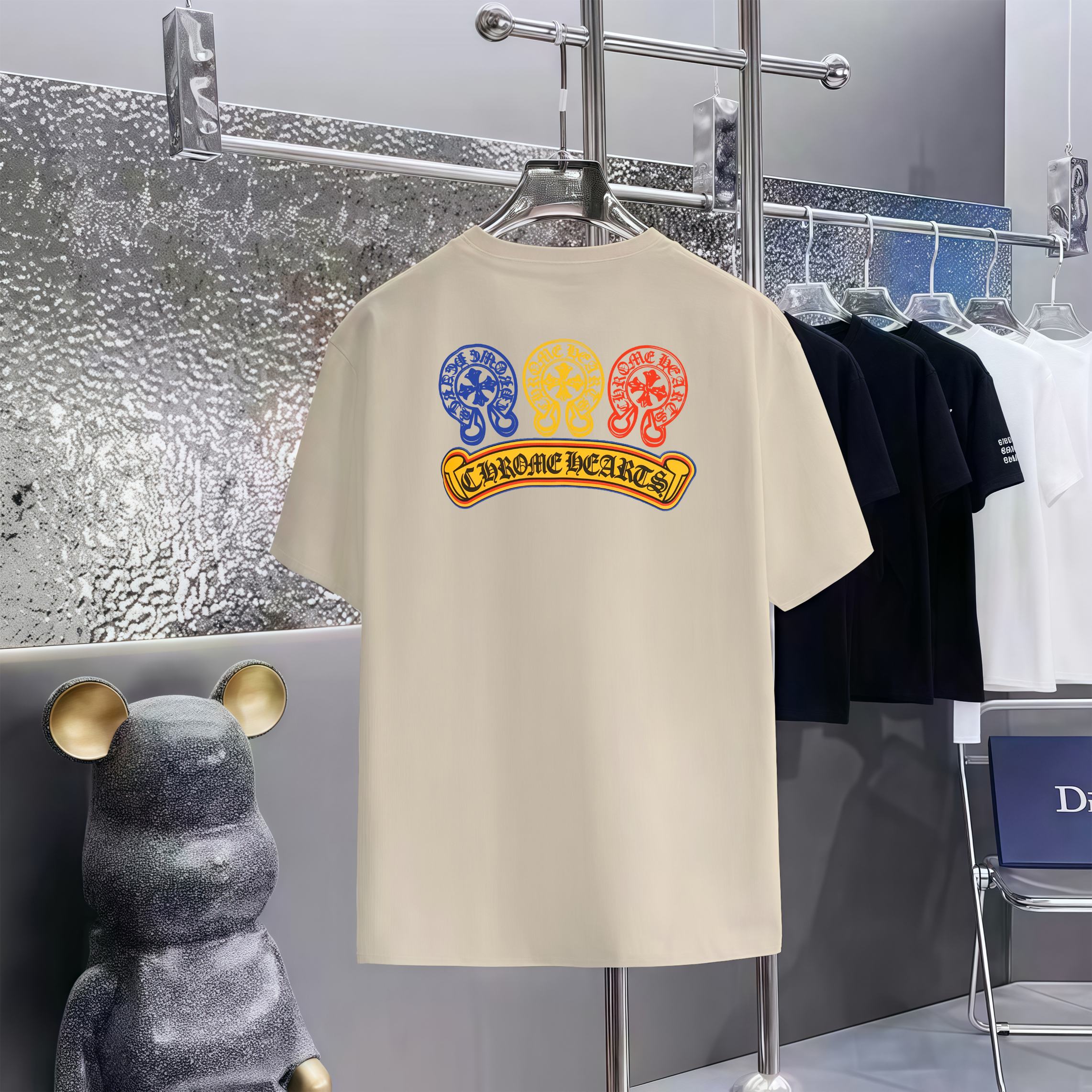 Cheap Chrome Hearts T-shirts for Men in 211046, $30 USD- [IB211046] - Replica Chrome Hearts T-shirts for Men