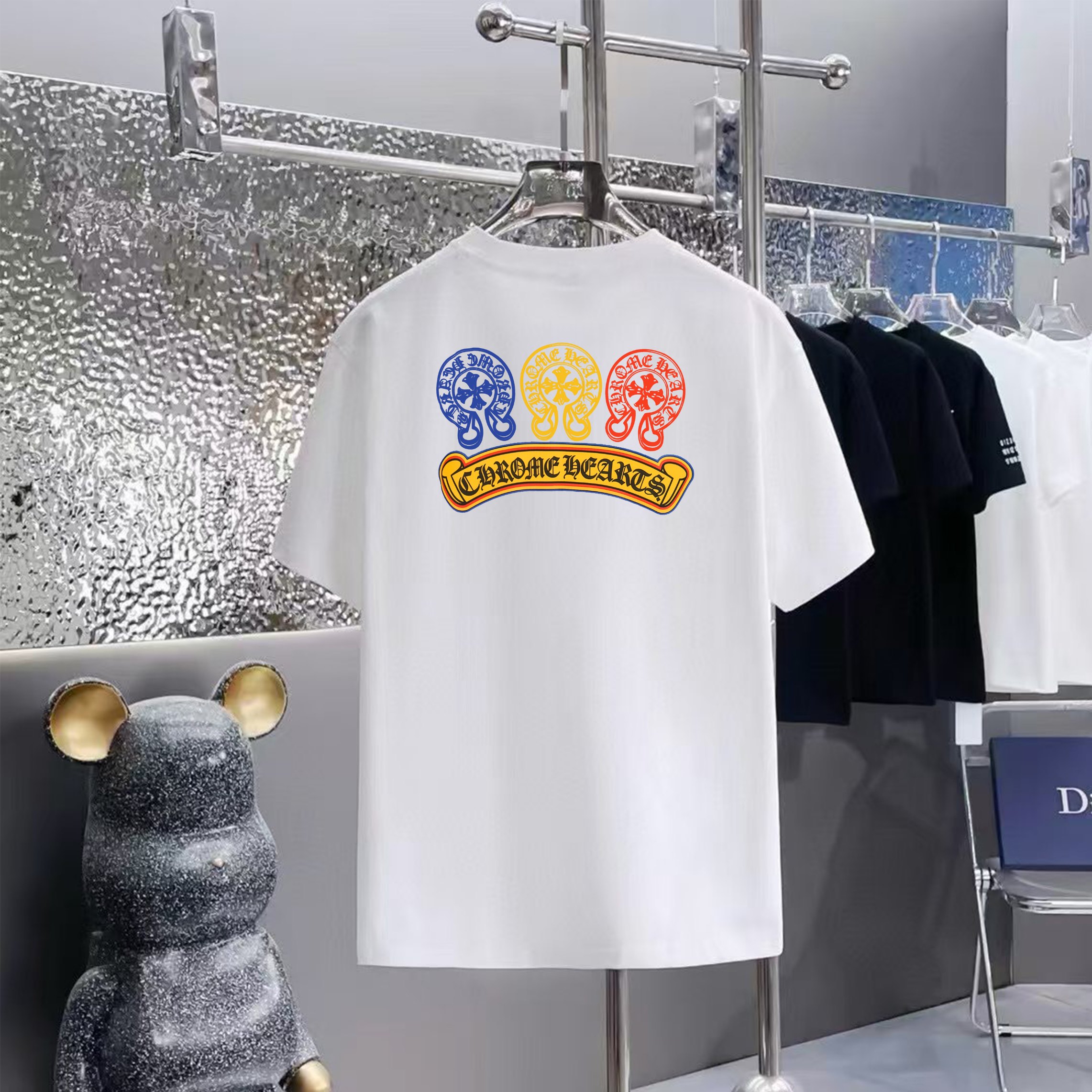 Cheap Chrome Hearts T-shirts for Men in 211047, $30 USD- [IB211047] - Replica Chrome Hearts T-shirts for Men
