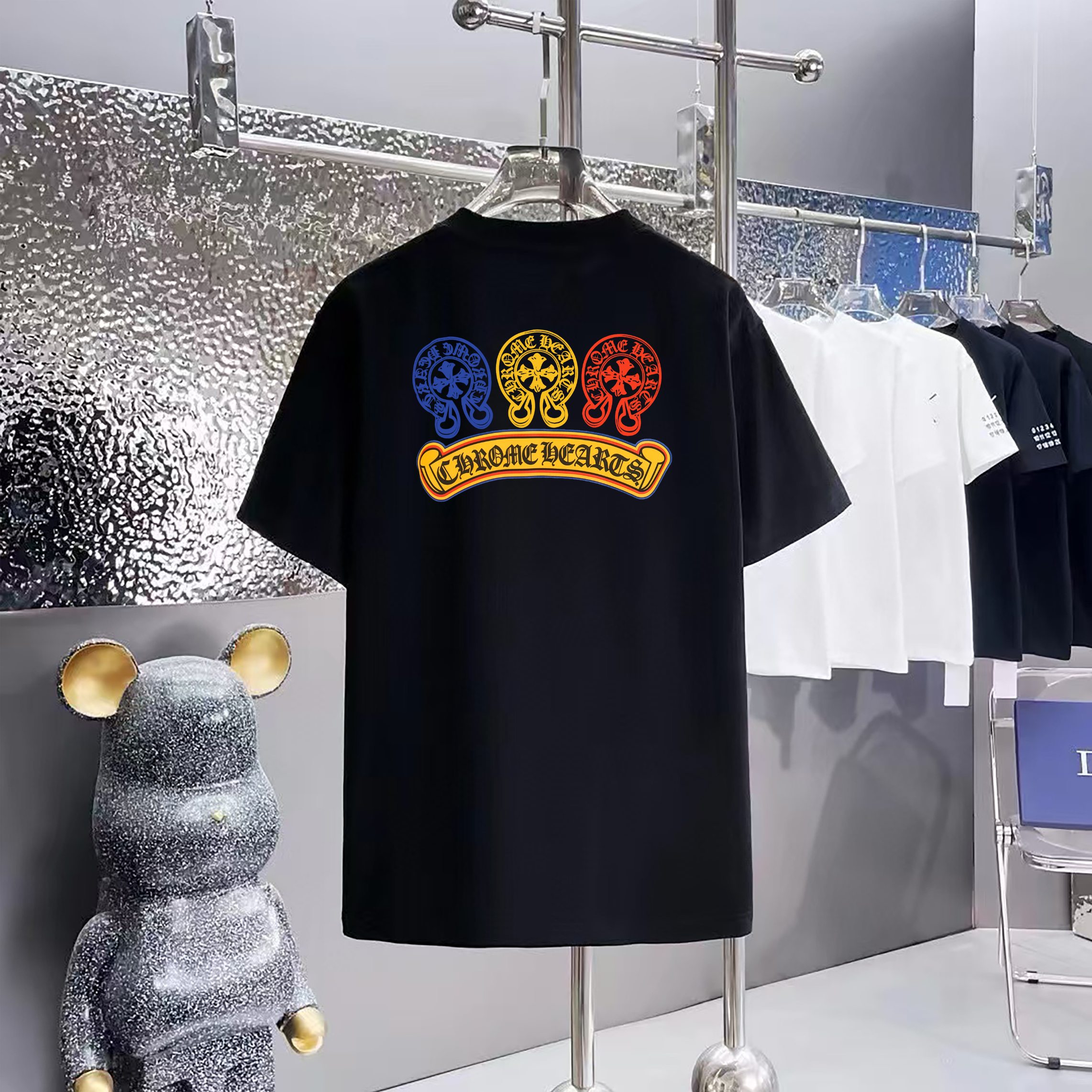 Cheap Chrome Hearts T-shirts for Men in 211048, $30 USD- [IB211048] - Replica Chrome Hearts T-shirts for Men