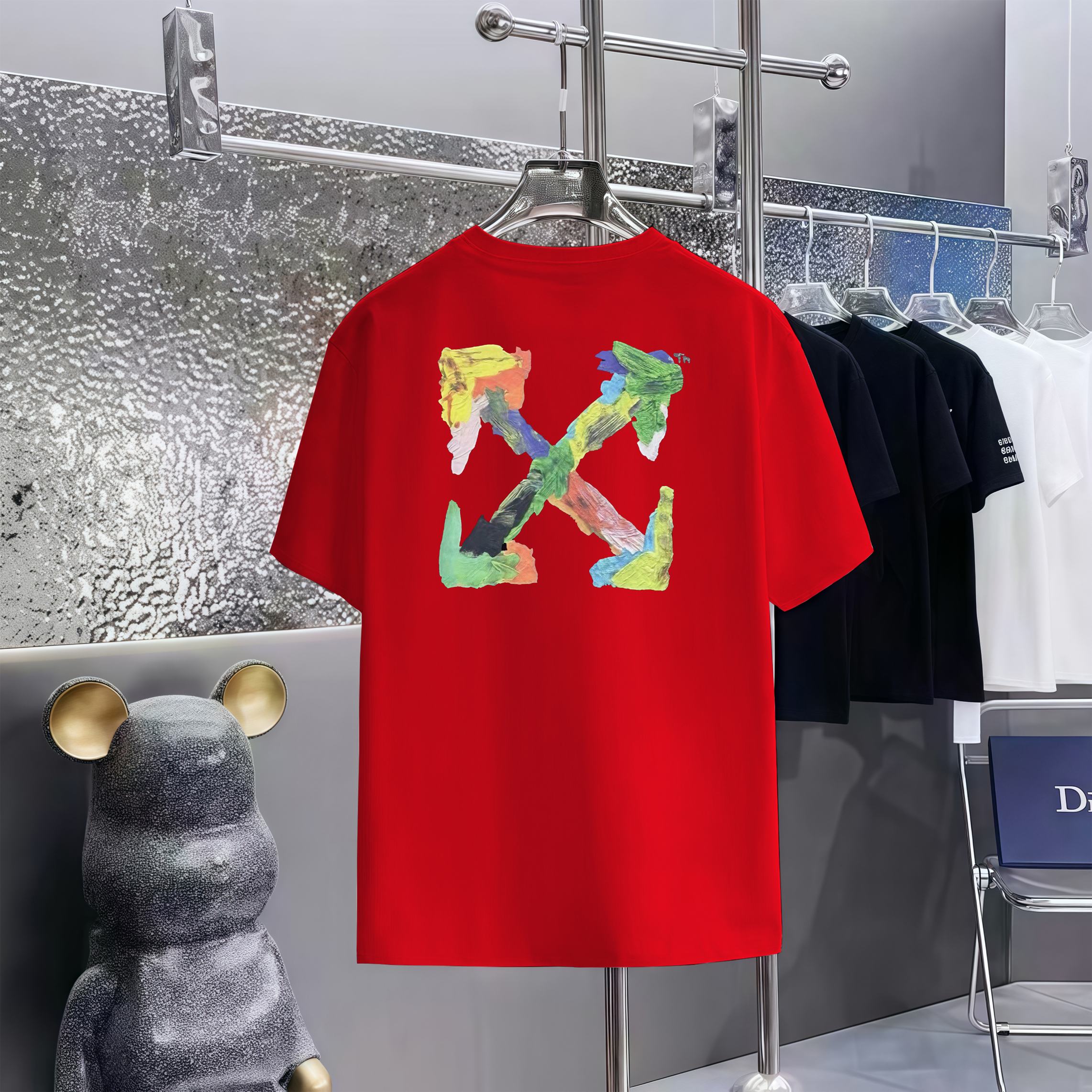 Cheap OFF WHITE T-shirts for Men in 211070, $30 USD- [IB211070] - Replica OFF WHITE T-shirts for Men